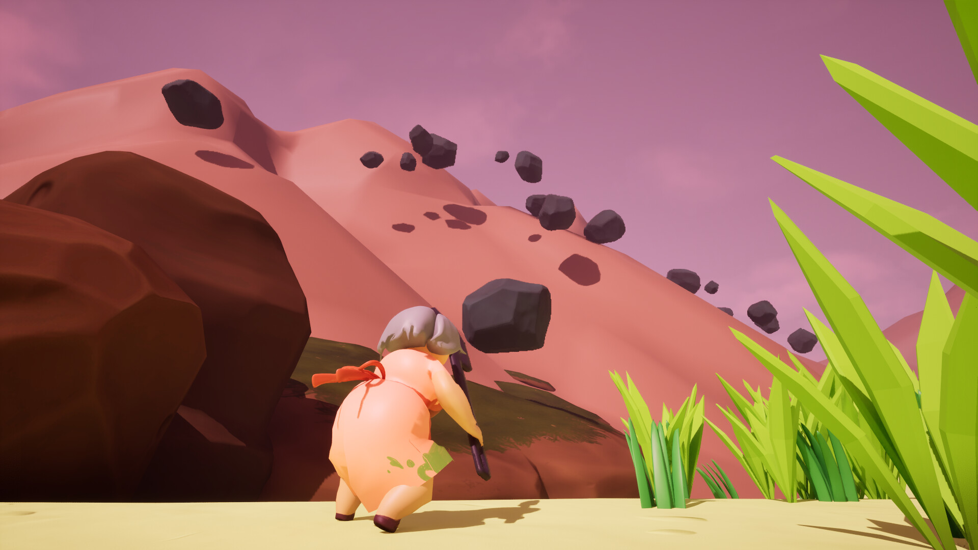 遊戲中的場景充滿了奇異的變異生物。