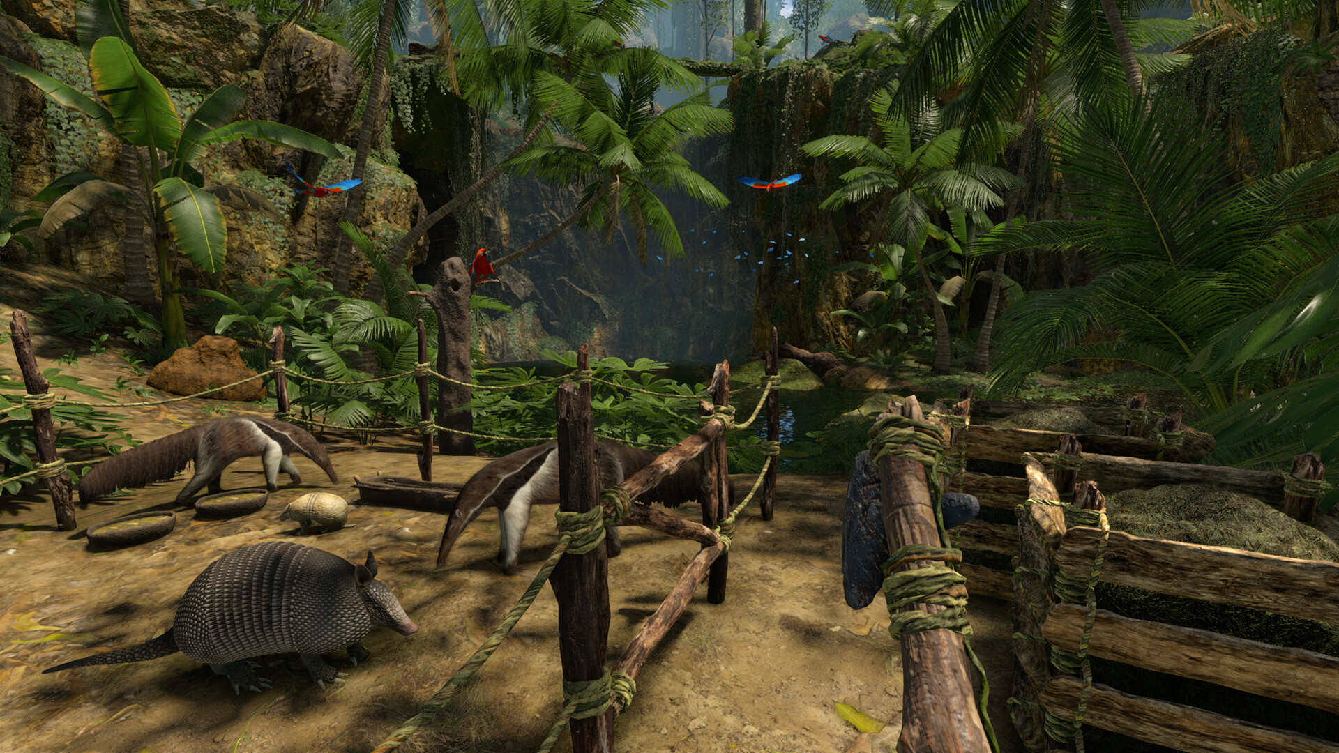 利用身體檢查模式,仔細查看身上的傷口並進行處理。