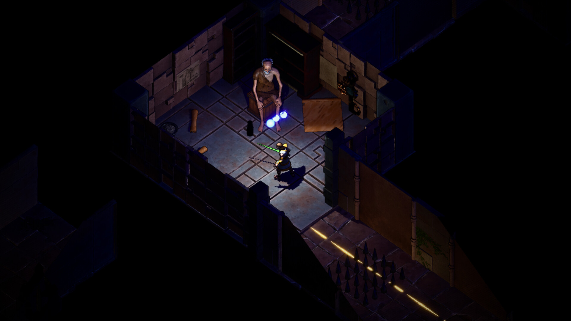 遊戲中獨特的藝術風格場景