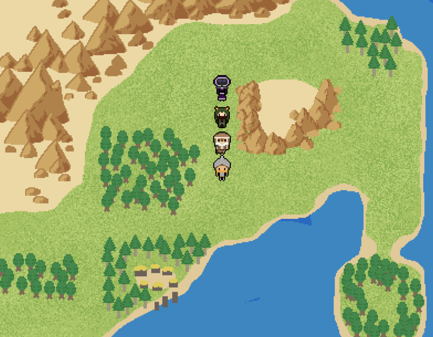 遊戲中的戰鬥畫面