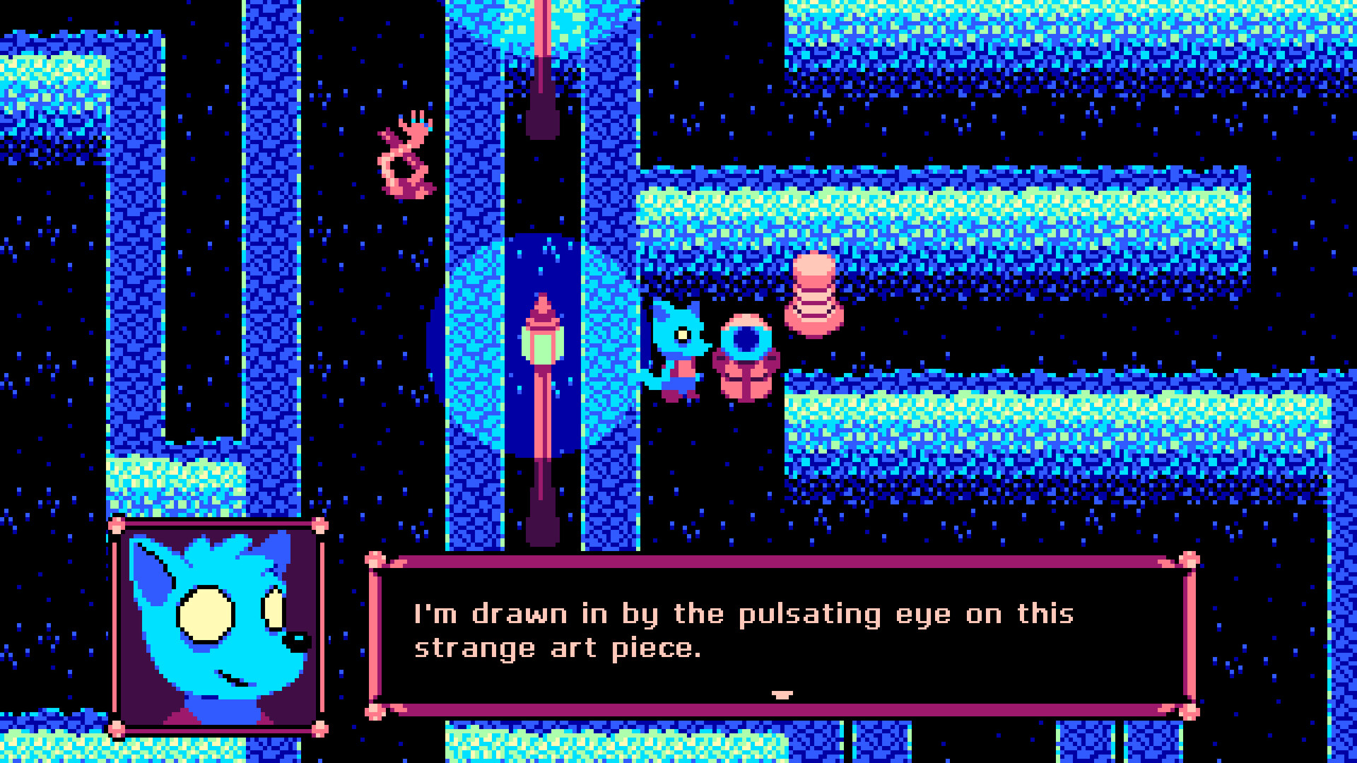 遊戲中的一個戶外場景,角色站在花園迷宮中。