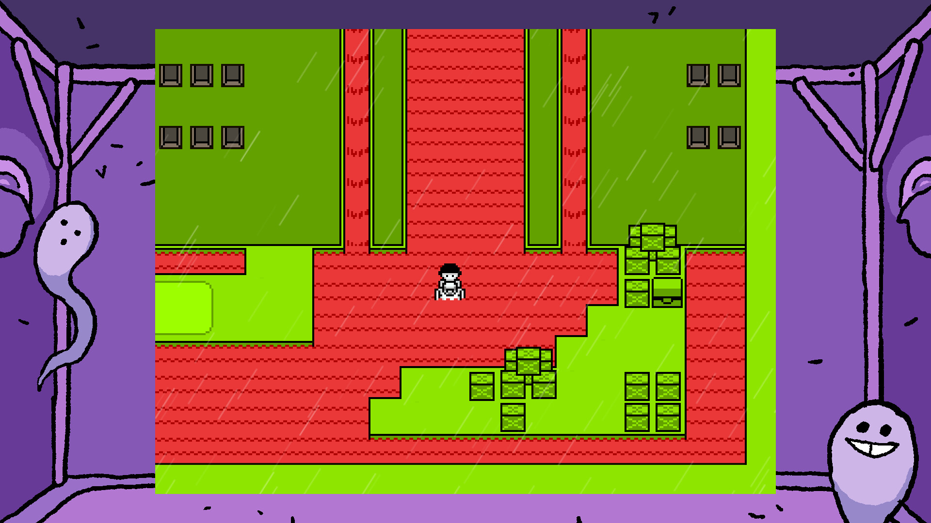 遊戲中的戰鬥畫面