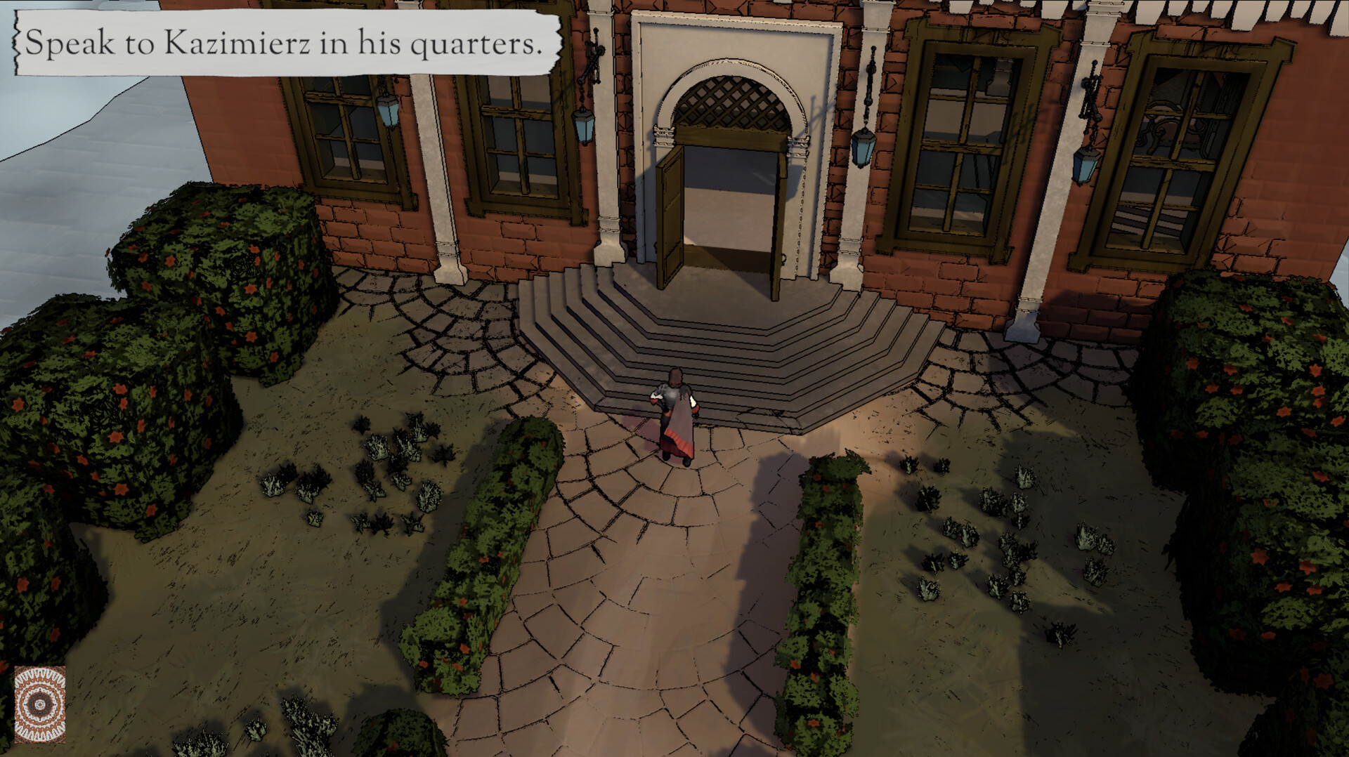 遊戲中的對峙場景