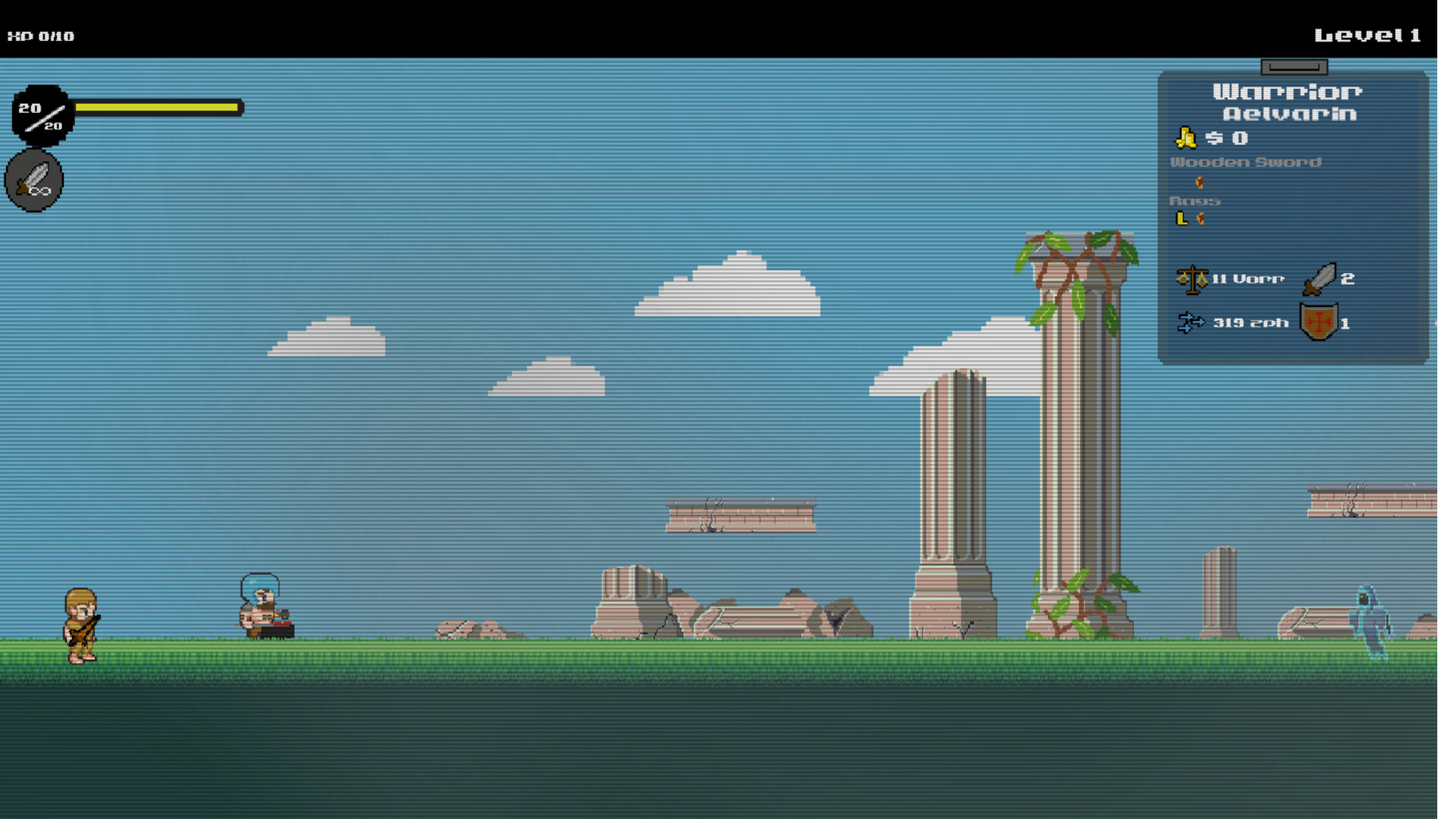 遊戲採用了色彩鮮豔且可愛的像素美術風格