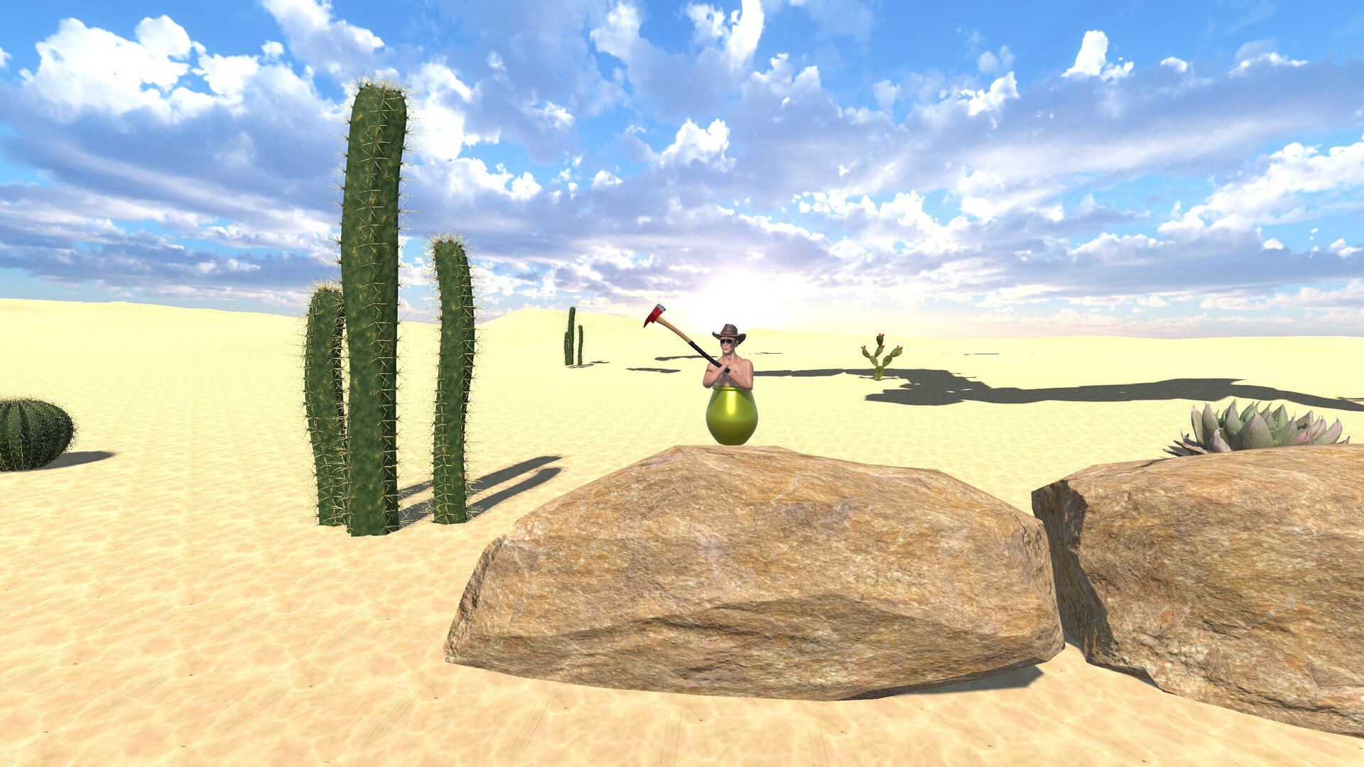 遊戲中的古埃及場景