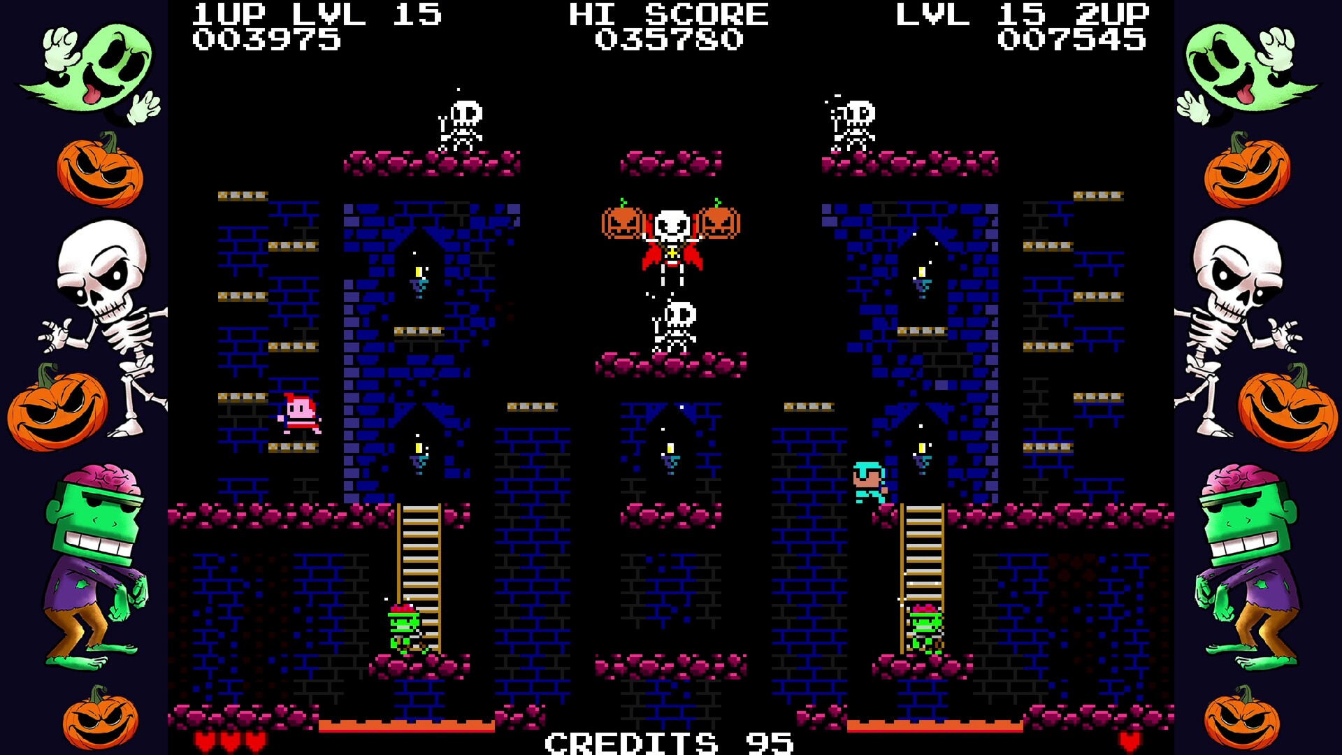 與好友透過本地合作模式共同闖關