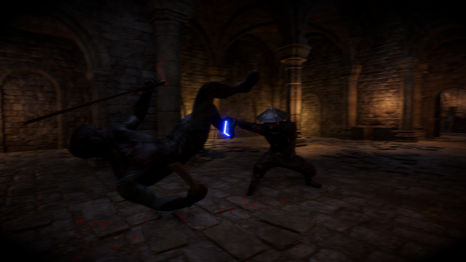 面對致命的賽博刺客