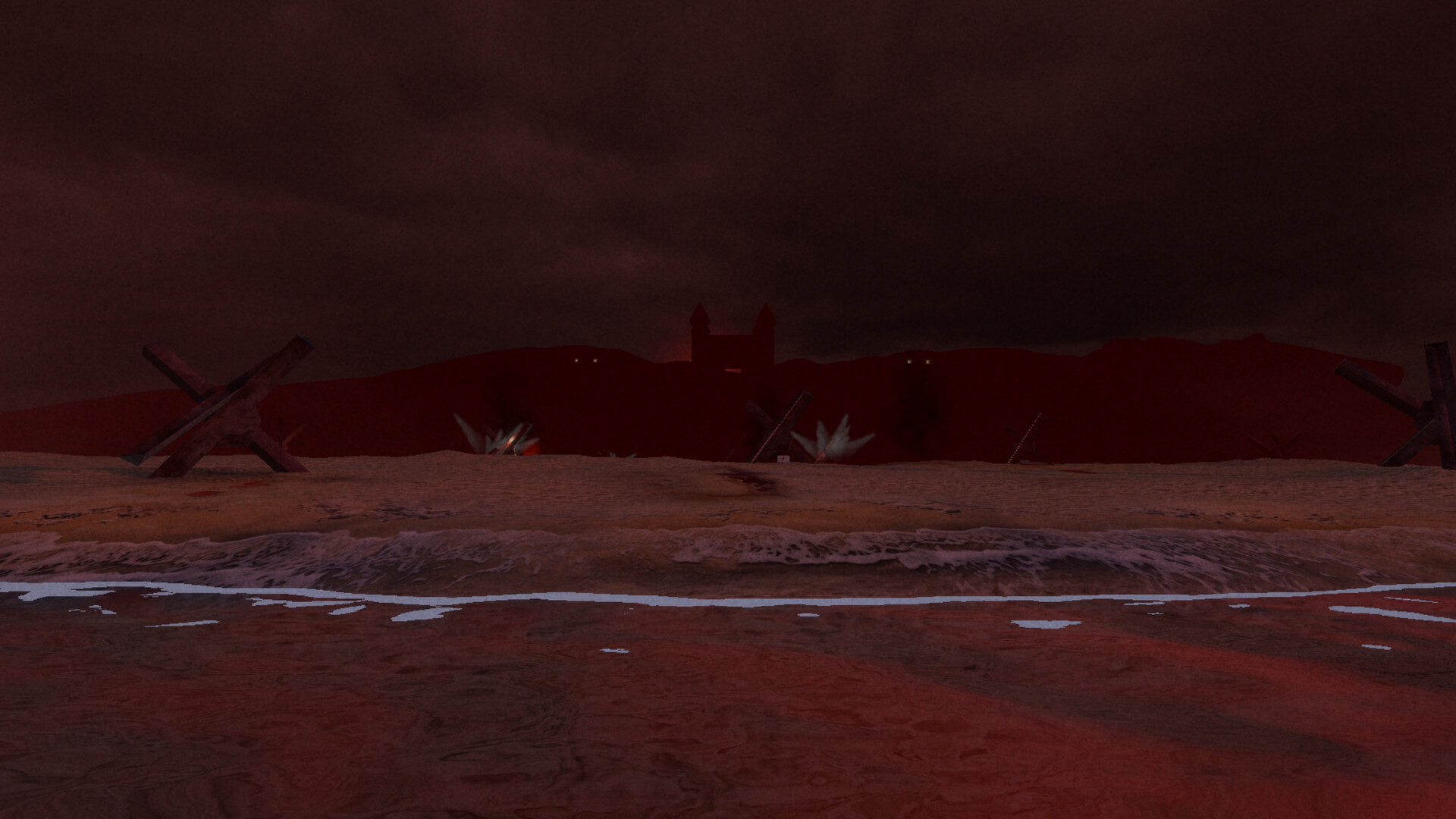 遊戲重現了二戰諾曼第的場景。