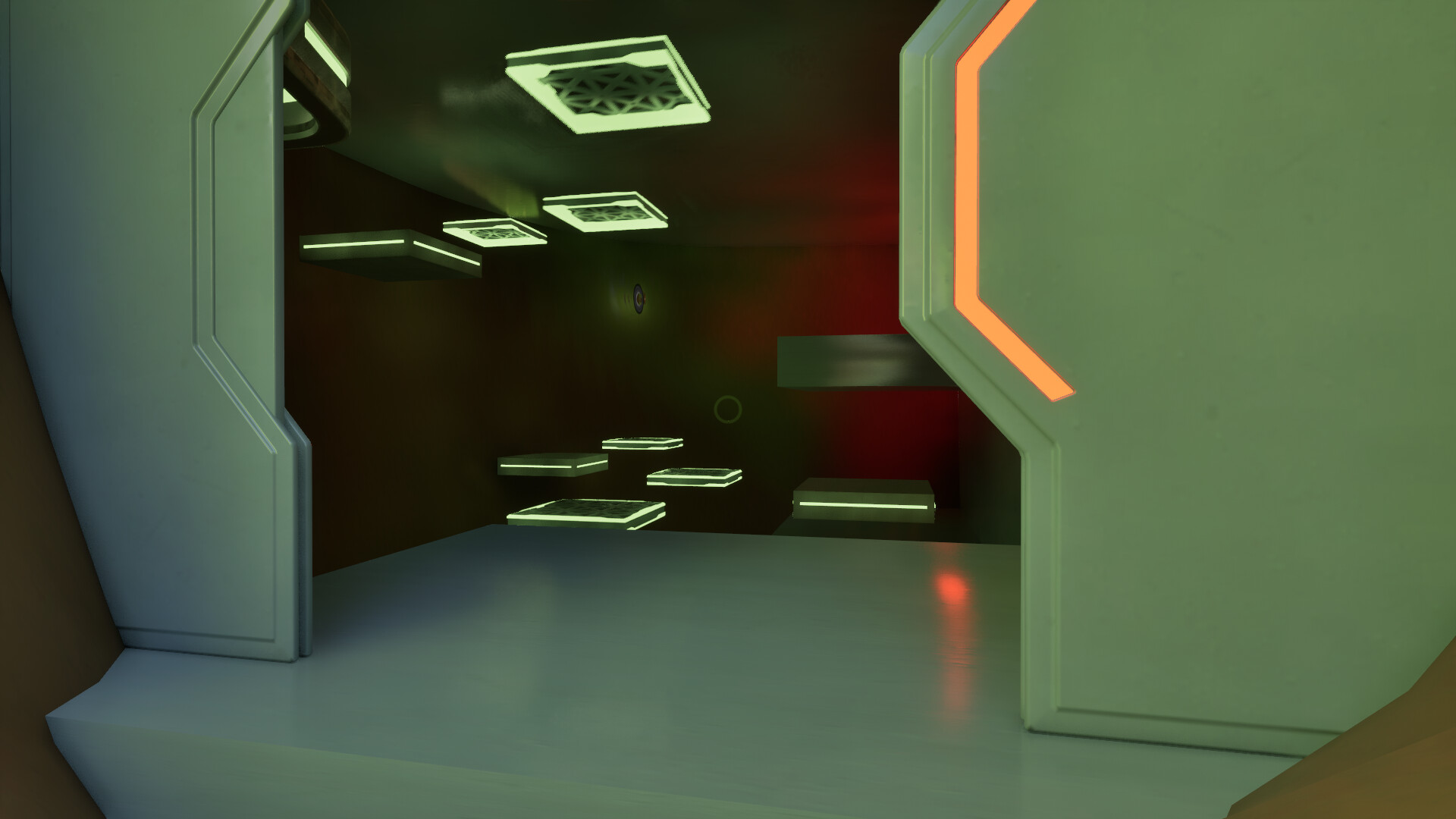 遊戲中簡潔而富有意境的場景