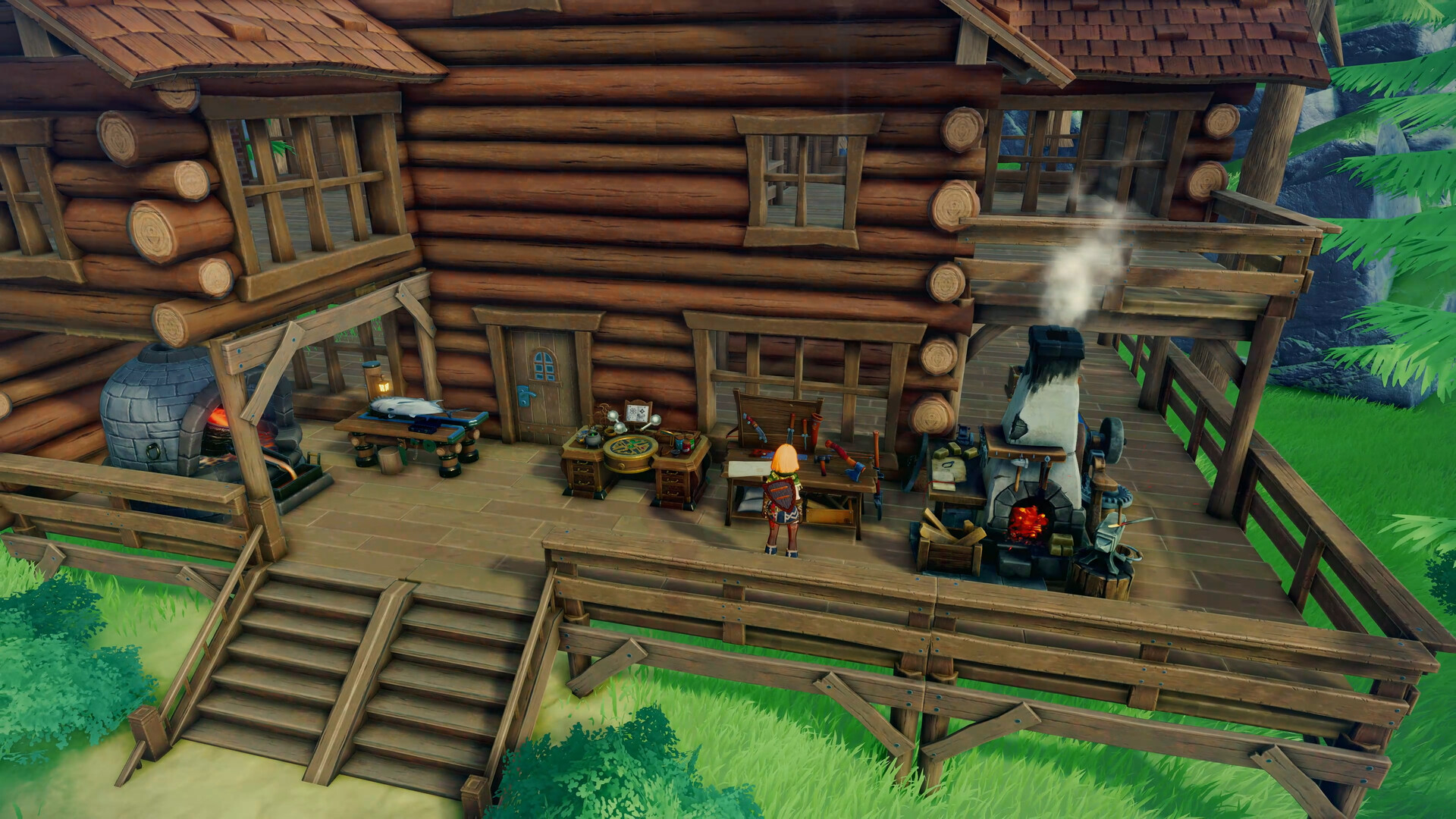 玩家可以建造大規模的自動化工場