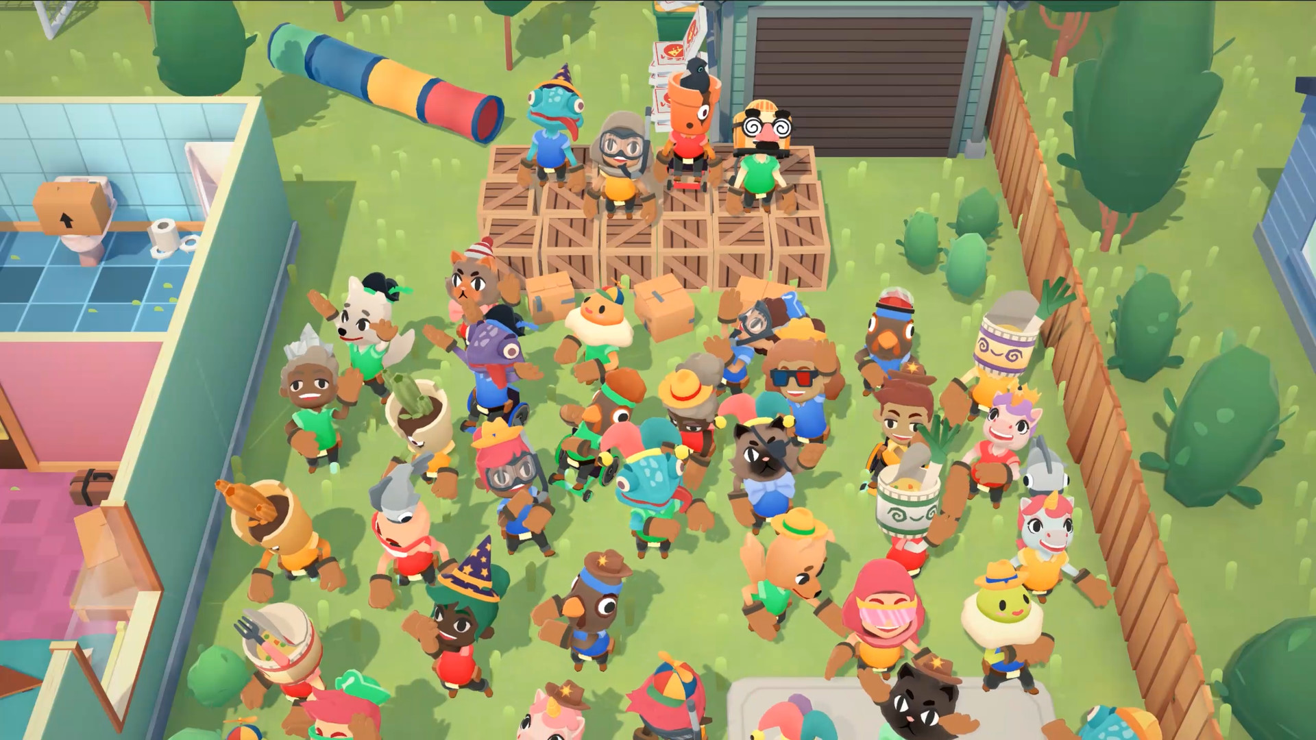 團隊合作搬運大型傢俱