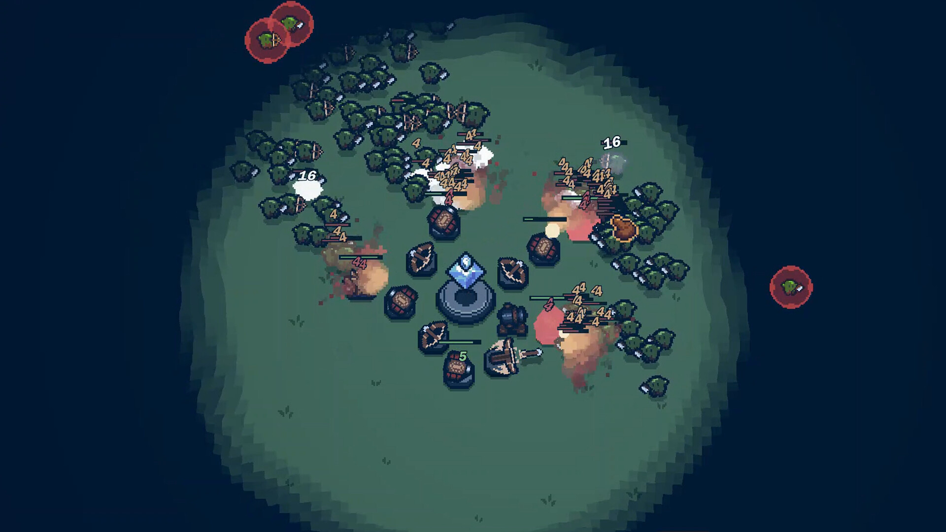 多樣化的防禦塔是抵禦獸人軍團的利器