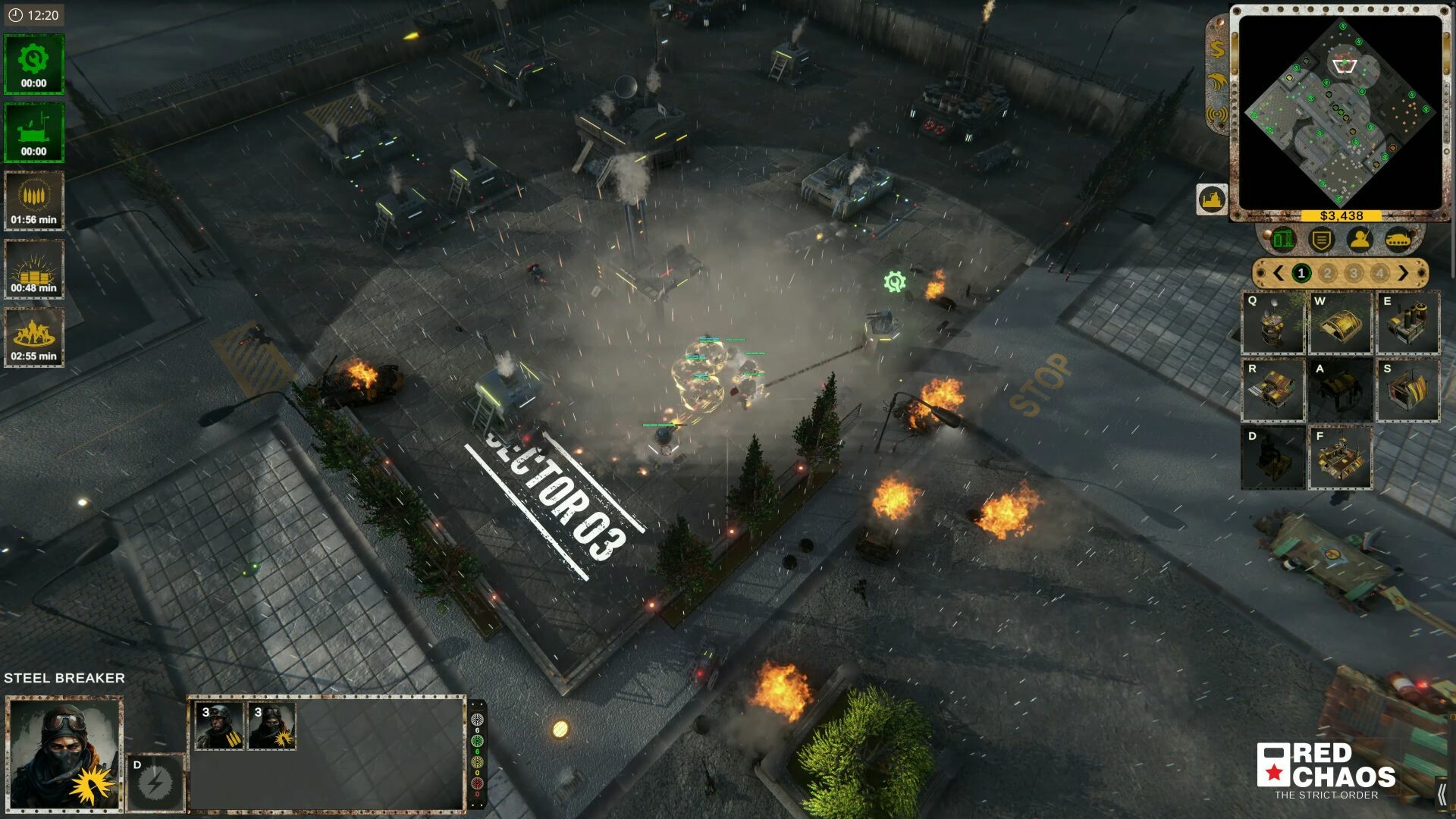 遊戲中的大規模戰鬥場面