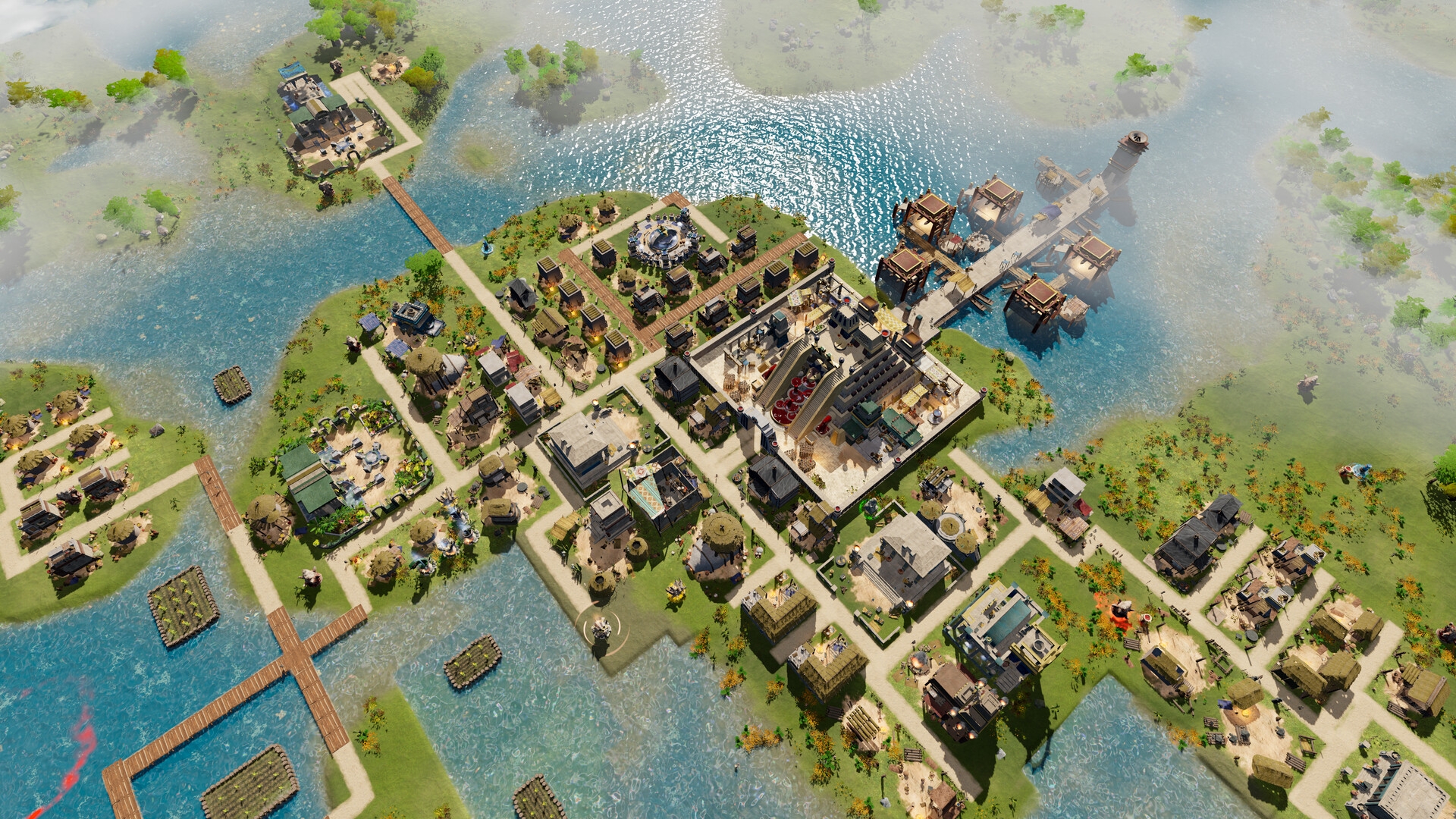 遊戲中的資源管理與建設介面