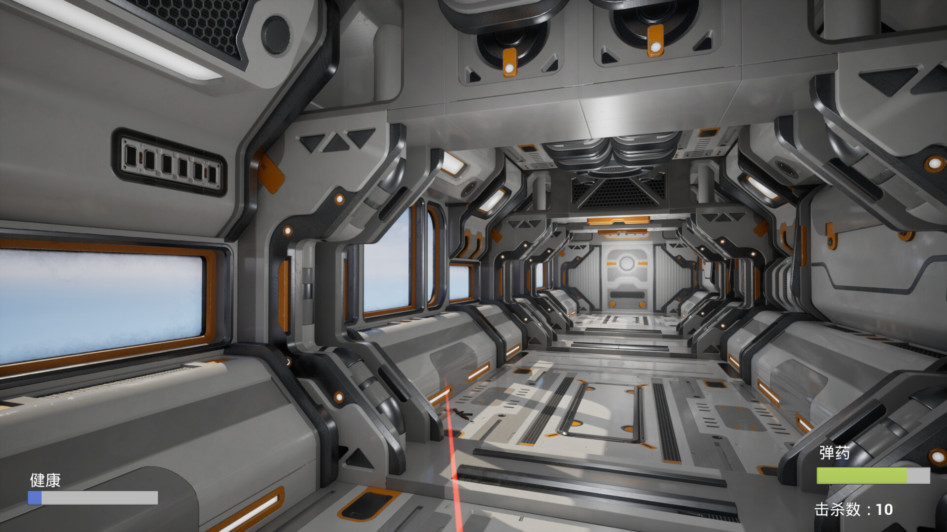 遊戲場景充滿科幻與數據世界的元素。