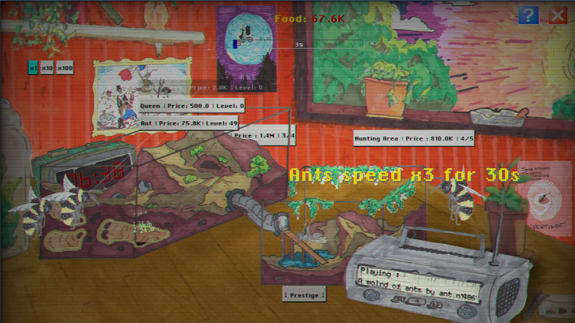 遊戲充滿了可愛且色彩豐富的手繪元素。