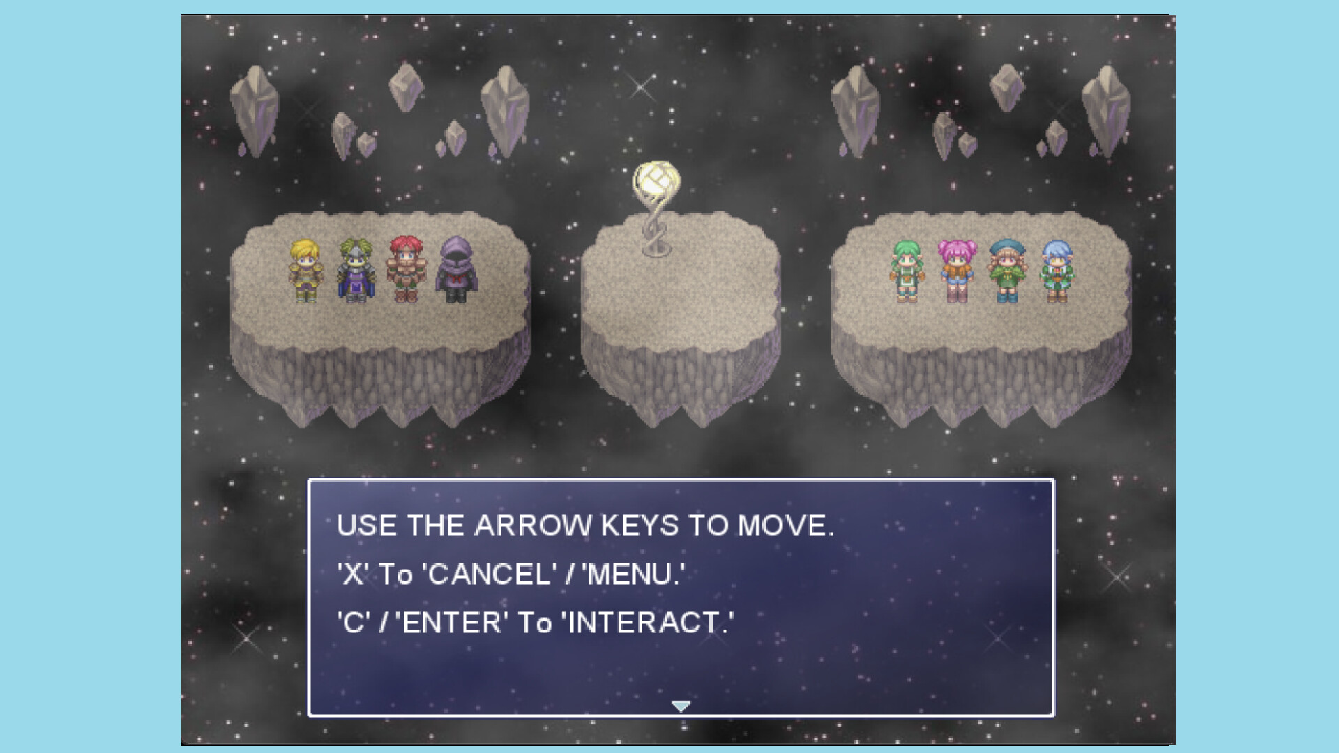 遊戲中的洞窟場景