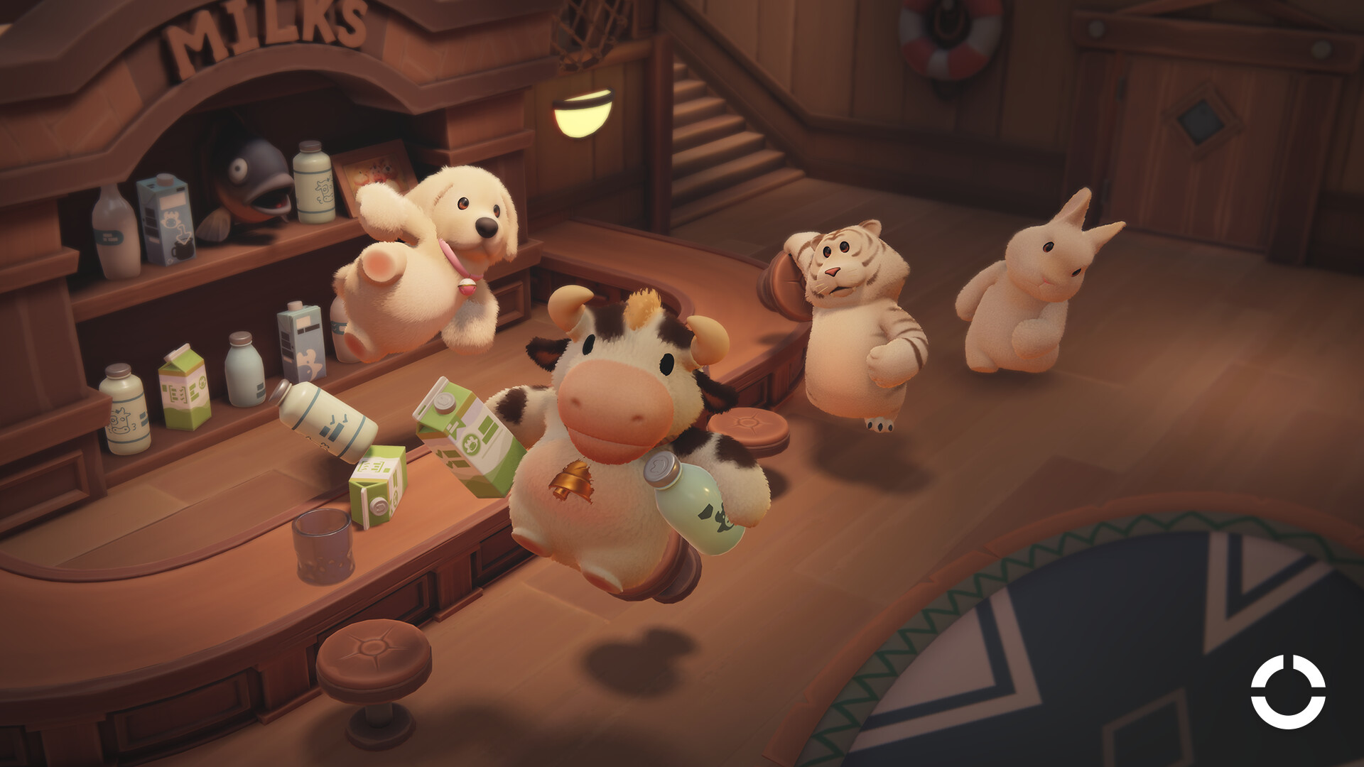 在團隊模式中，合作爭搶目標物（如小熊軟糖）比單打獨鬥更重要。