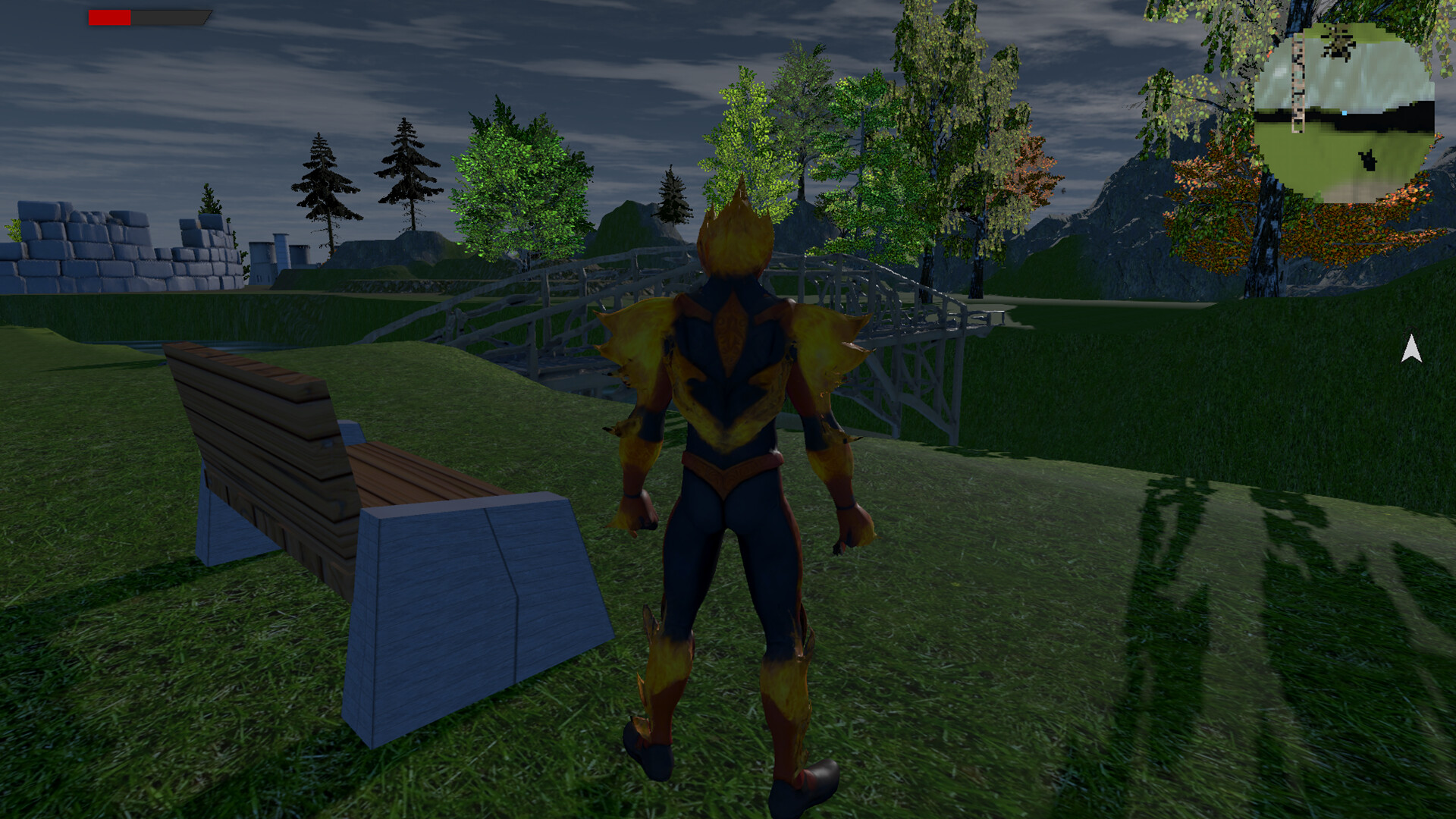 與巨型怪物展開激烈戰鬥