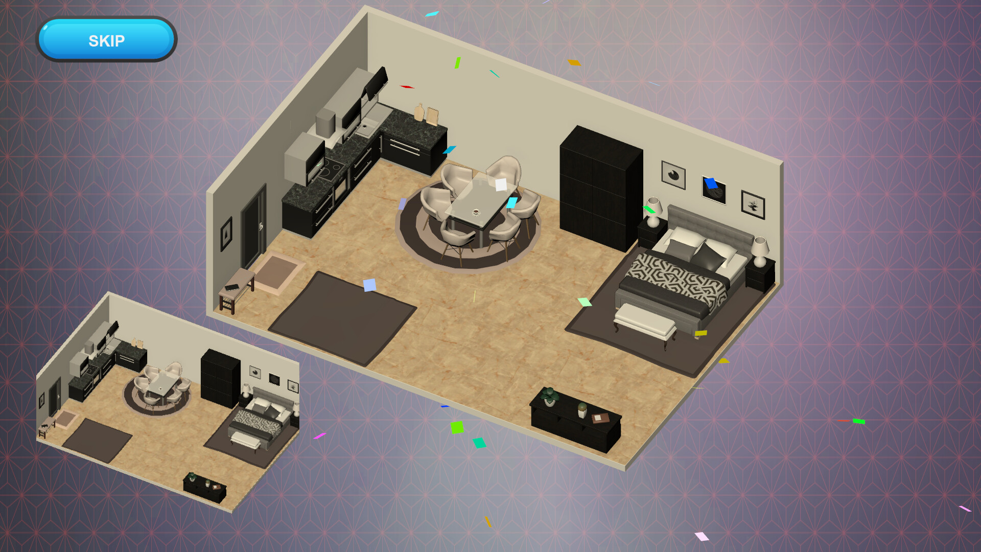 溫馨喬西中的浴室場景,簡潔而舒適。