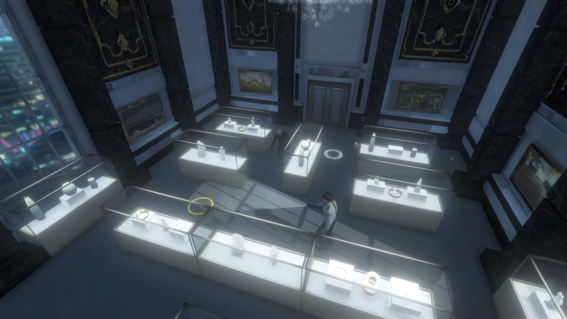 遊戲光影效果出色，營造了緊張的氛圍。