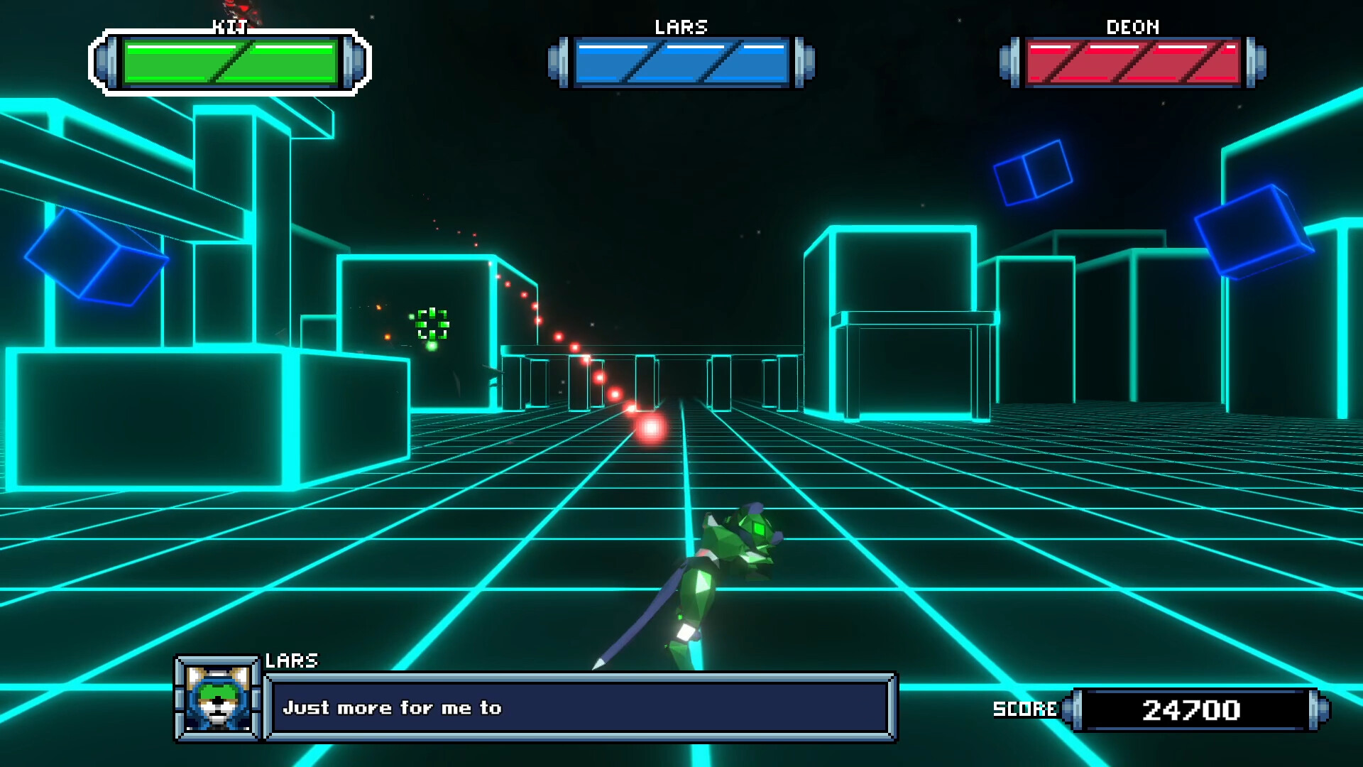 Unit Down Charge 遊戲戰鬥畫面