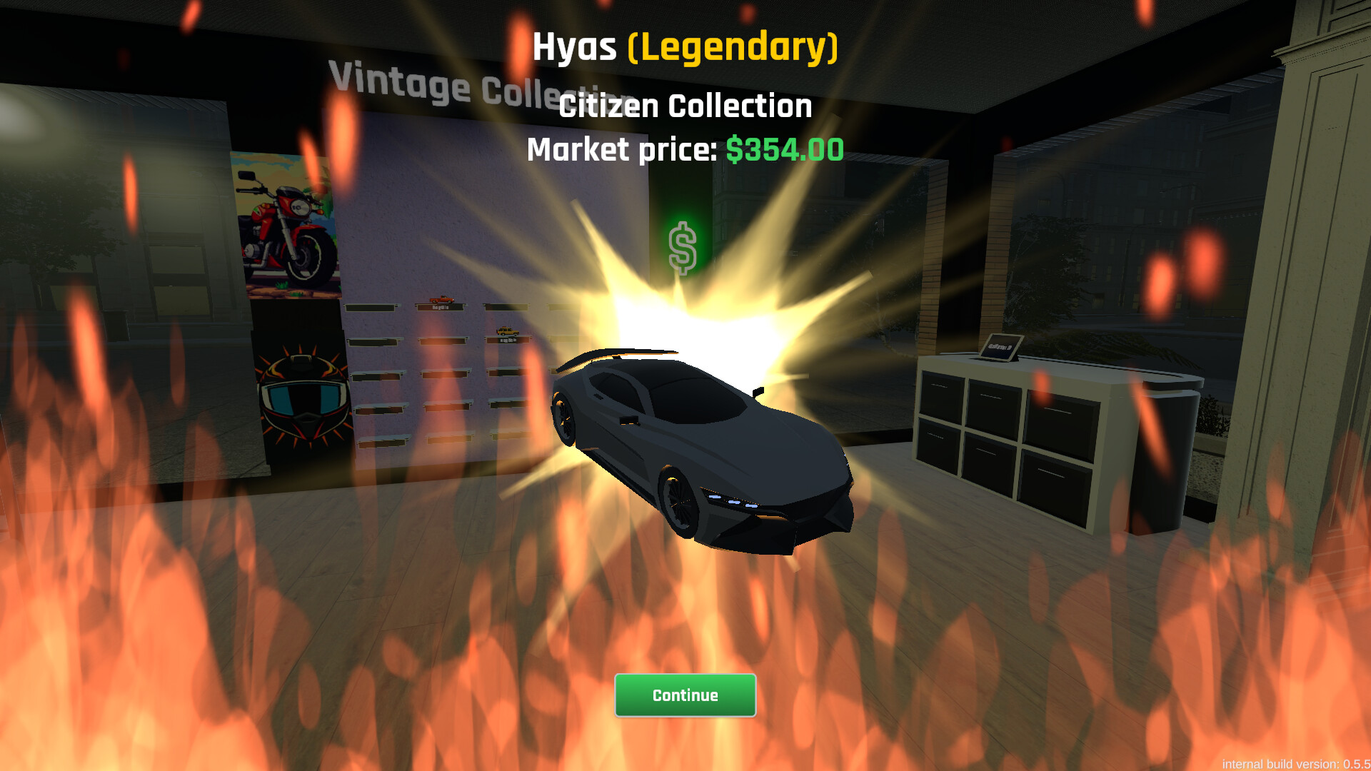 玩家可以在店內設置模型賽道,並駕駛收藏的車輛進行競速。