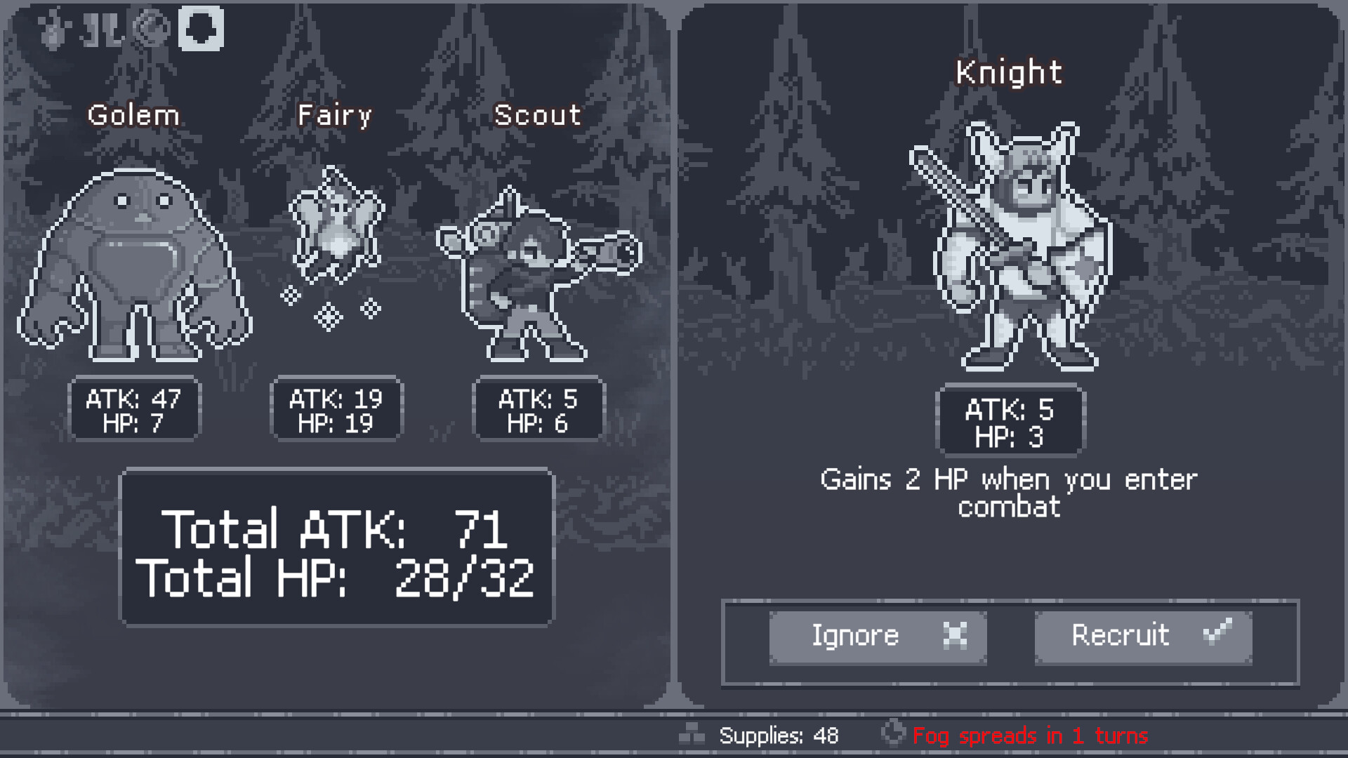 在遊戲開始時招募你的盟友