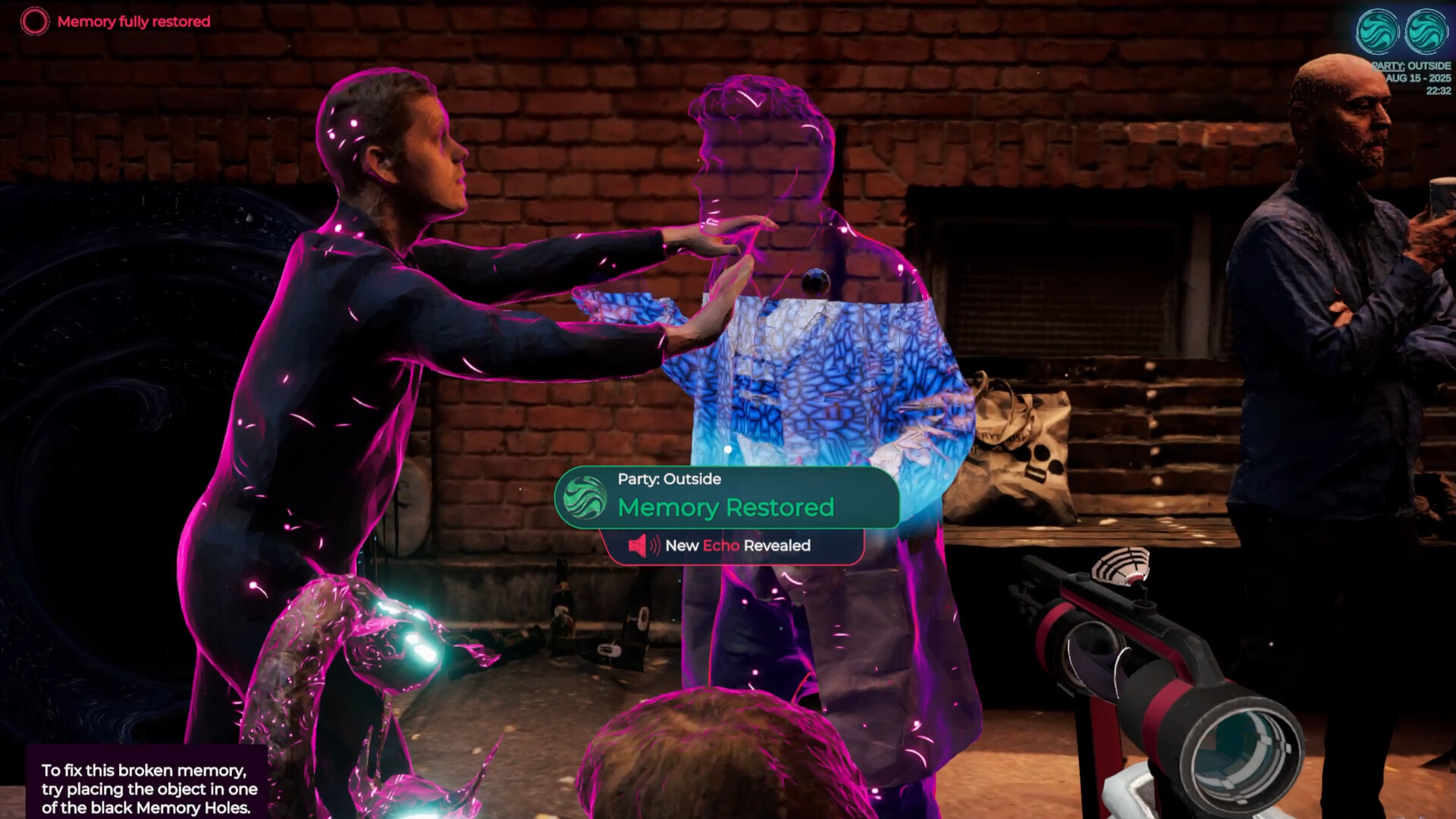 玩家需要填補記憶中缺失的關鍵細節。