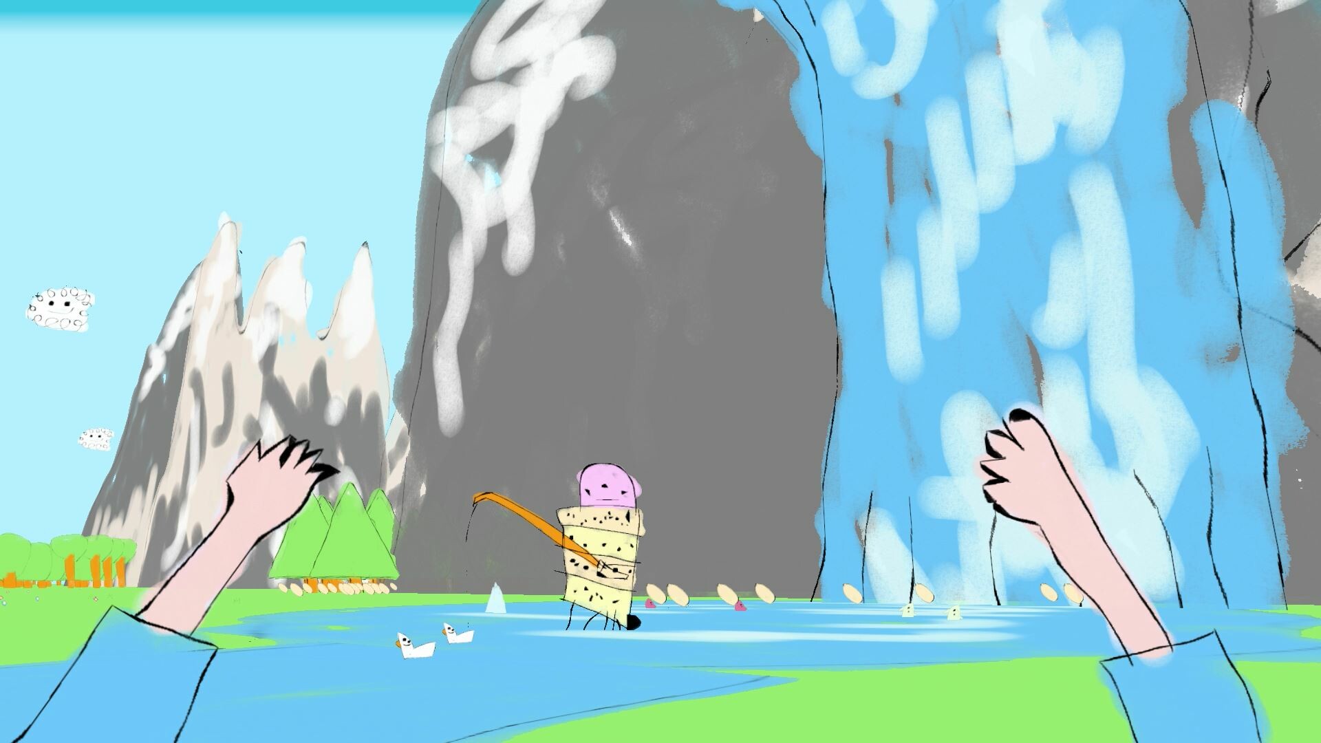 玩家將與世界中各種奇特的角色互動