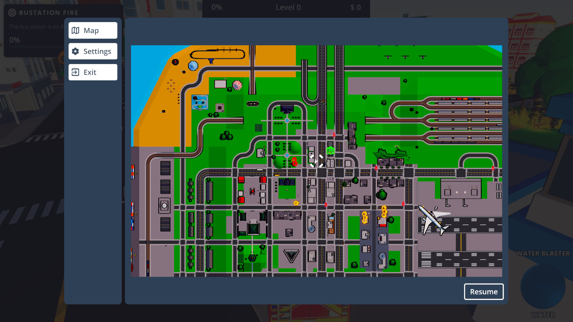 遊戲中的農場場景