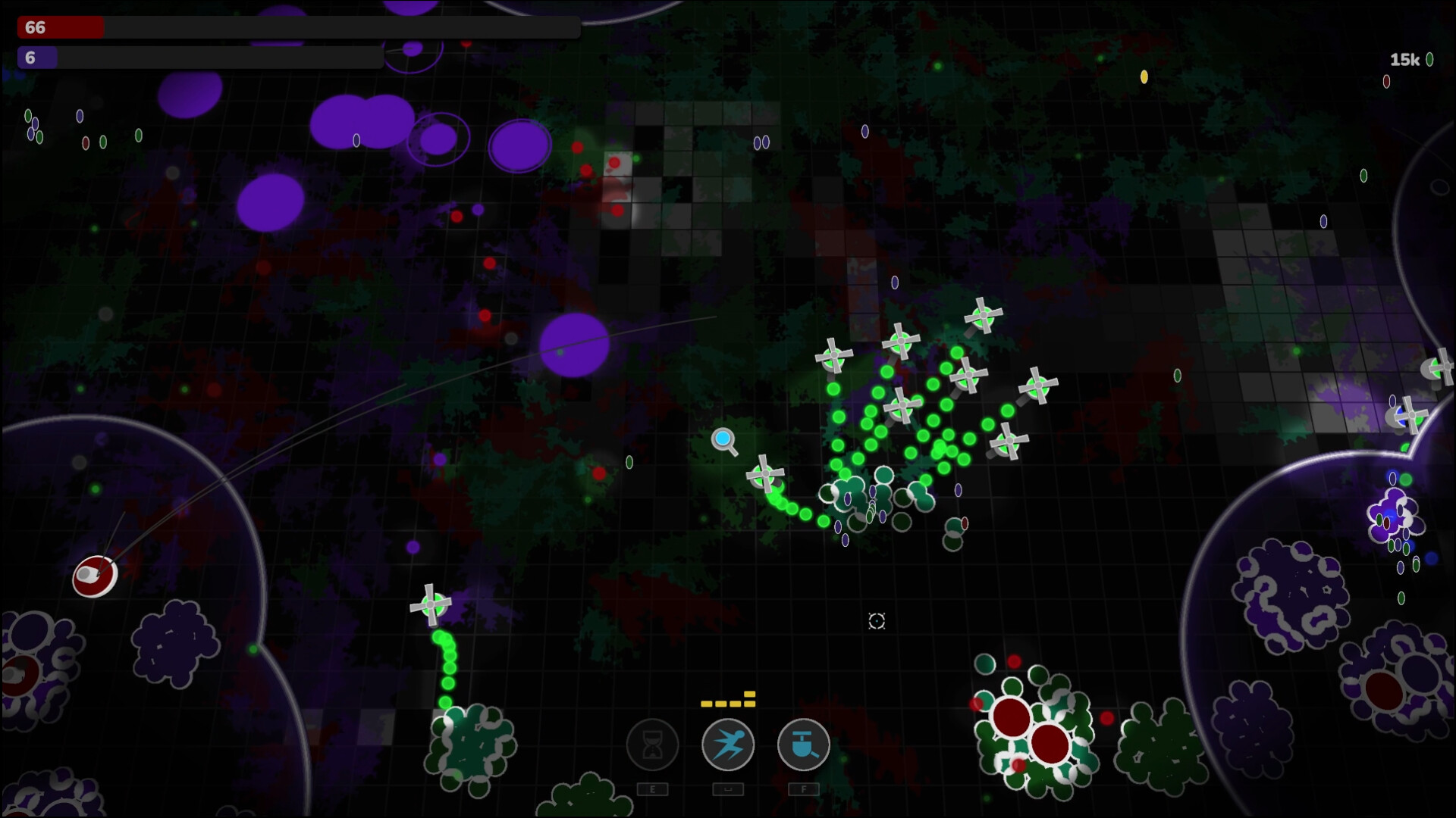 隨著遊戲進程,敵人數量將會呈指數級增長