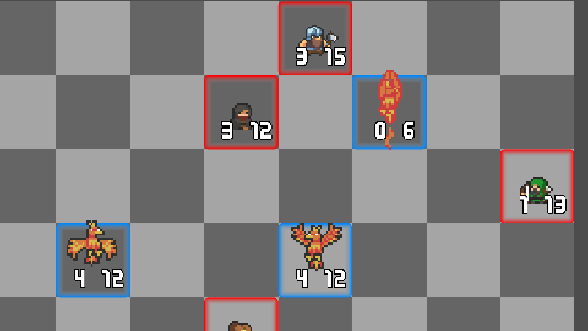 《召喚師戰棋》的網格戰場與戰鬥介面