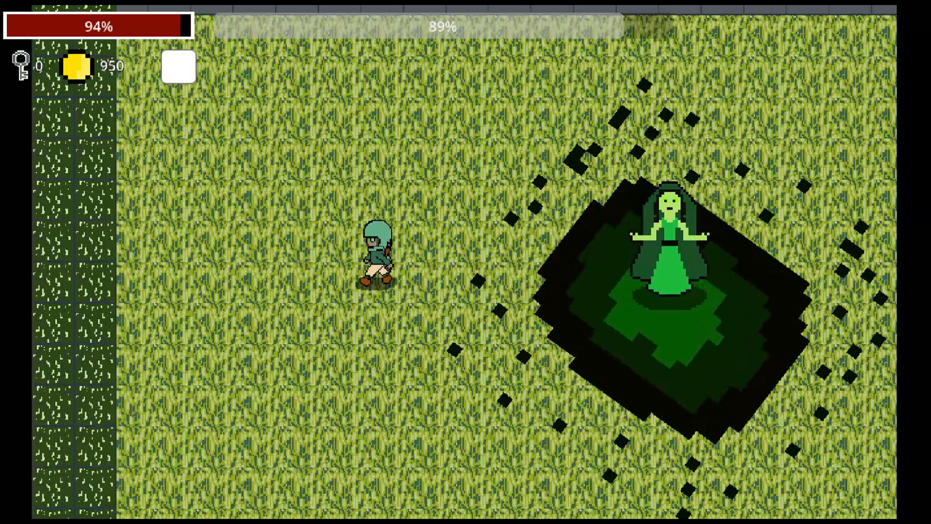 洞穴中的解謎場景