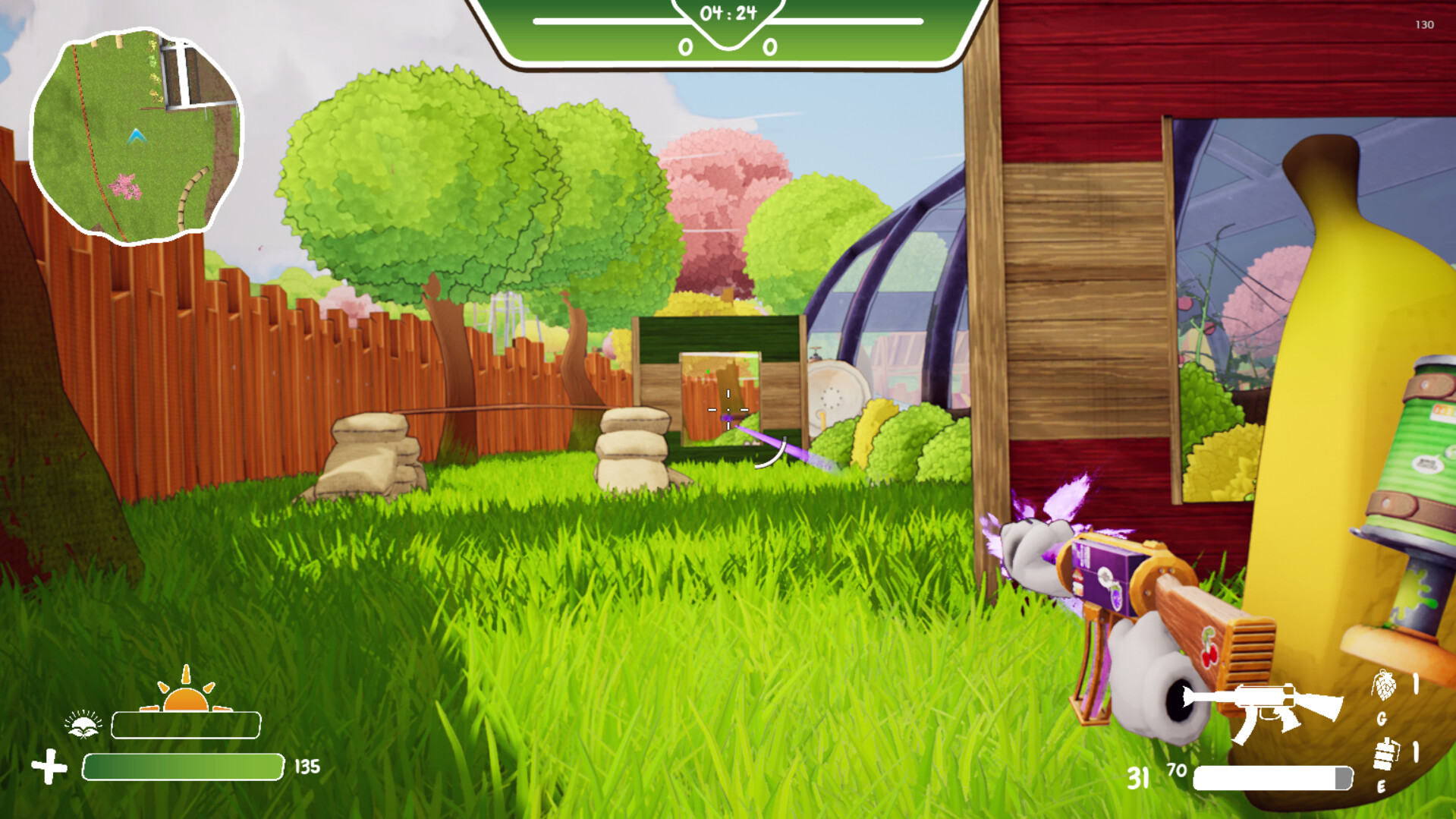 在充滿活力的卡通世界中展開激戰