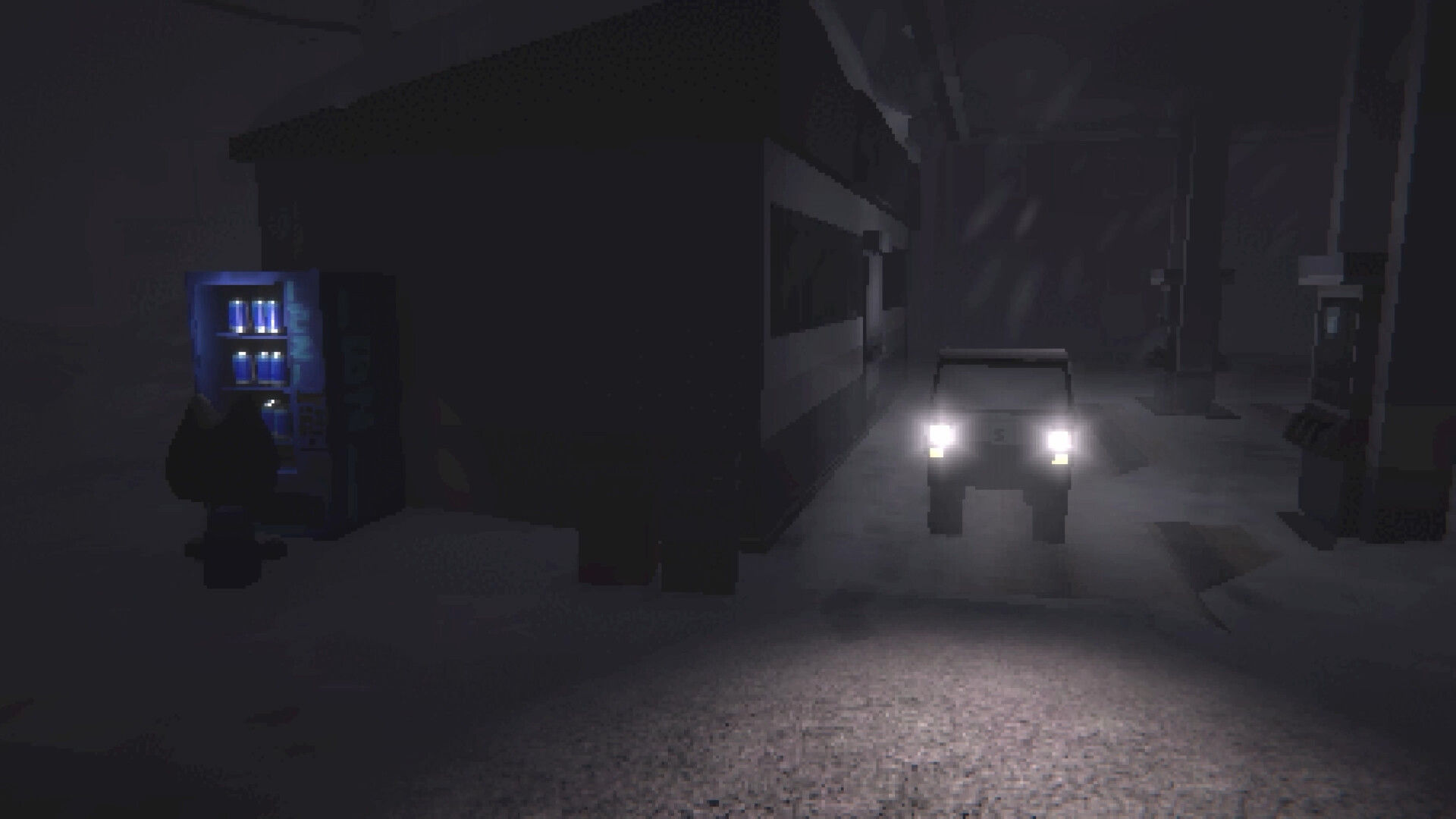 遊戲中的車庫與整備畫面