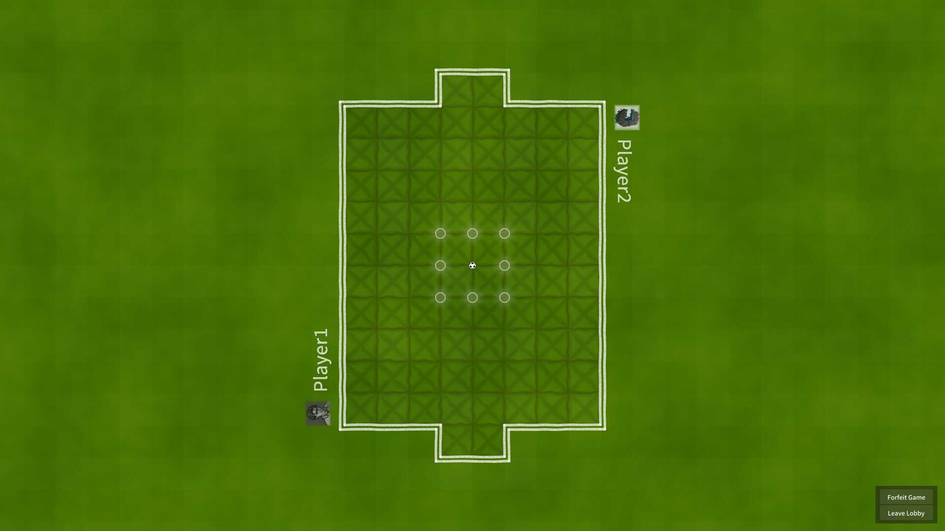 《紙上足球》遊戲畫面截圖