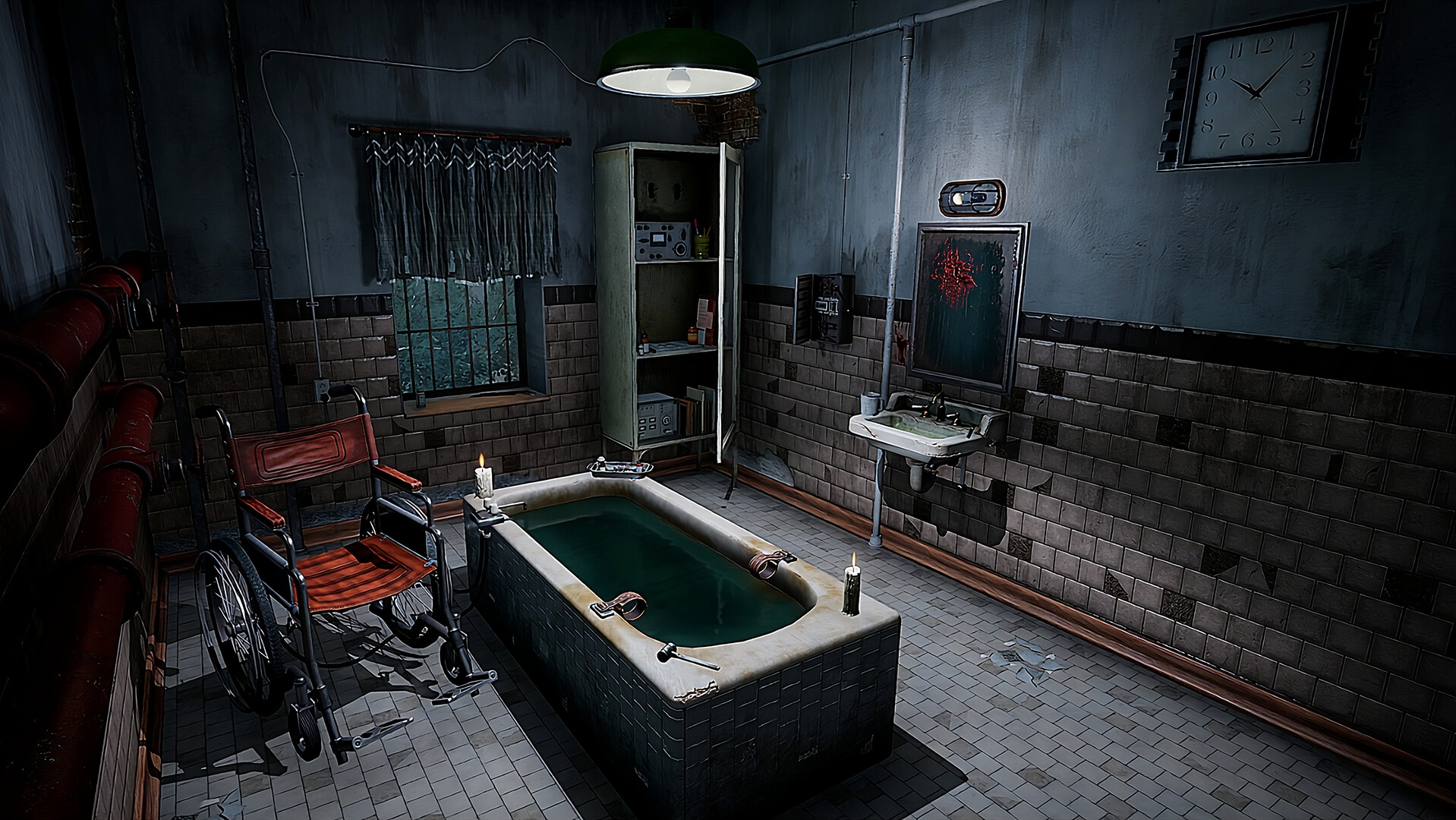 陰森的房間中隱藏著未知的秘密