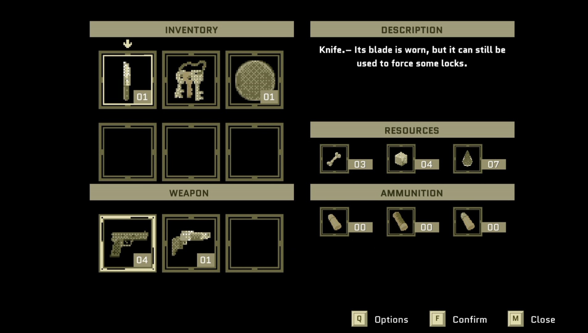 遊戲場景，一個掛著詭異畫像的房間