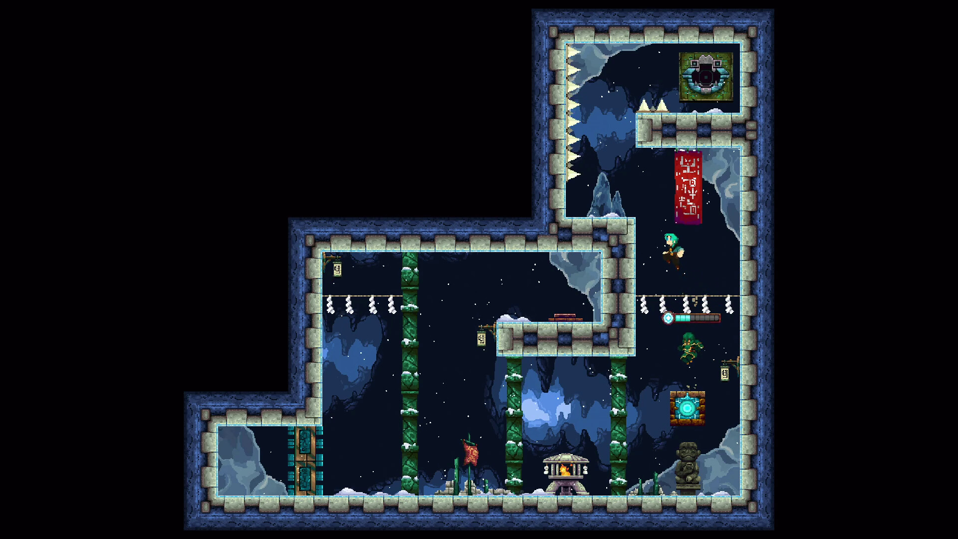 遊戲採用精緻的像素美術風格,營造出獨特的奇幻氛圍。