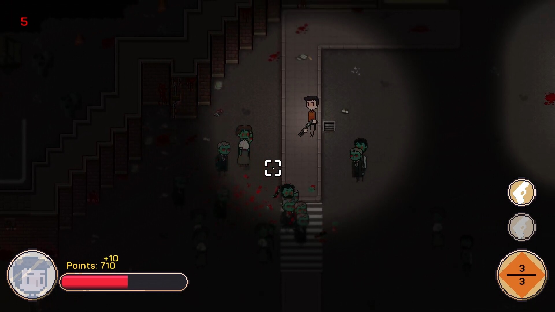 遊戲採用清晰的 2D 像素美術風格。