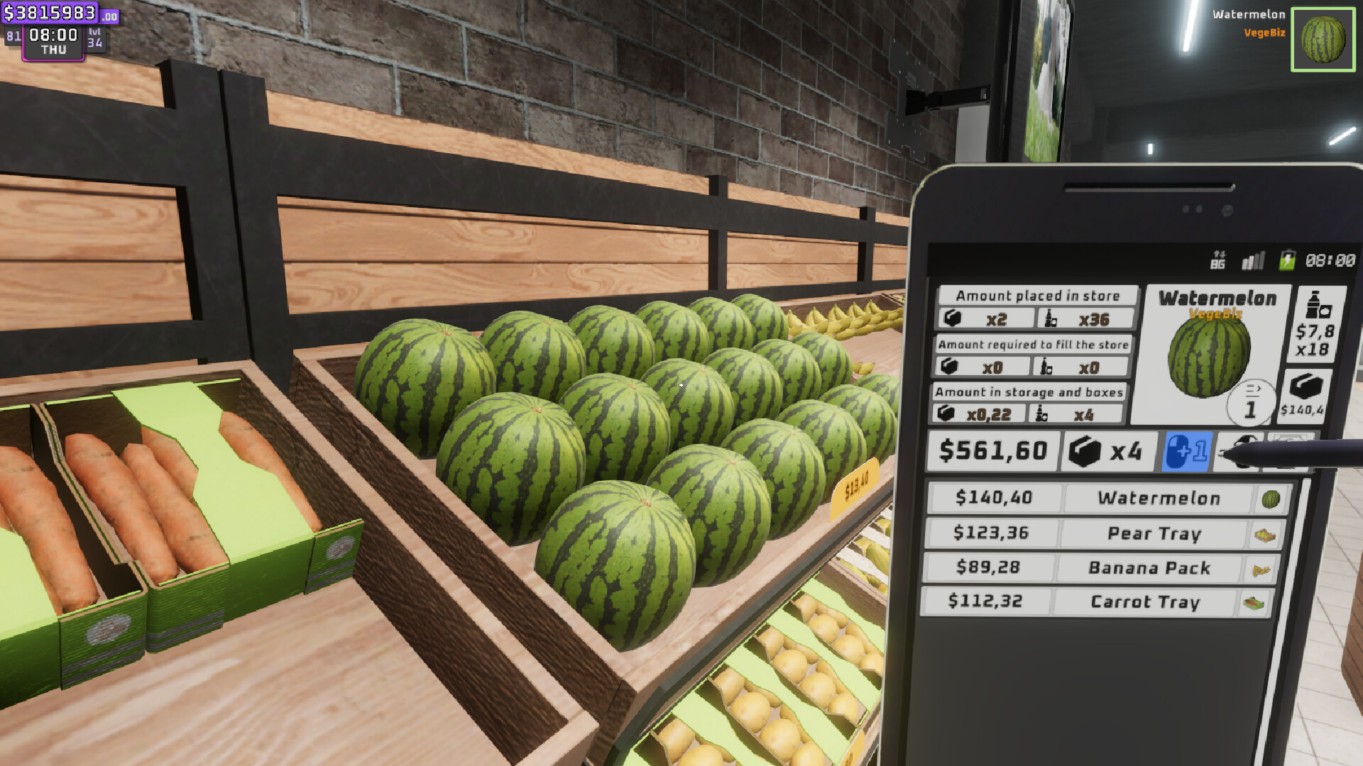 在《Supermarket Together》中，玩家需要隨時為貨架補貨