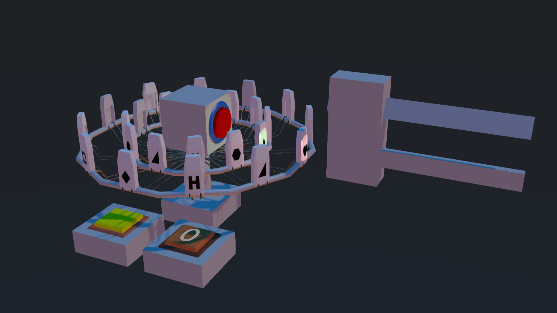 遊戲的簡潔美術風格