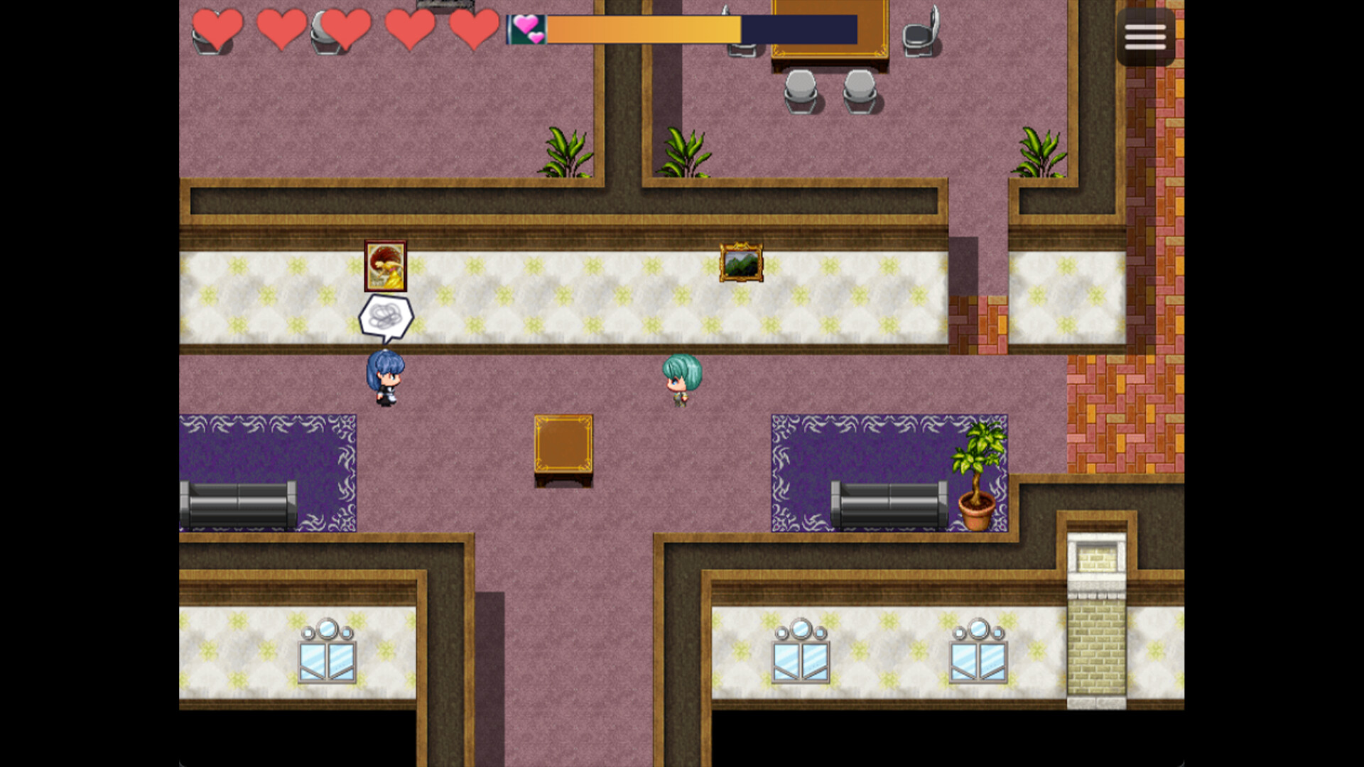 遊戲中的對話場景