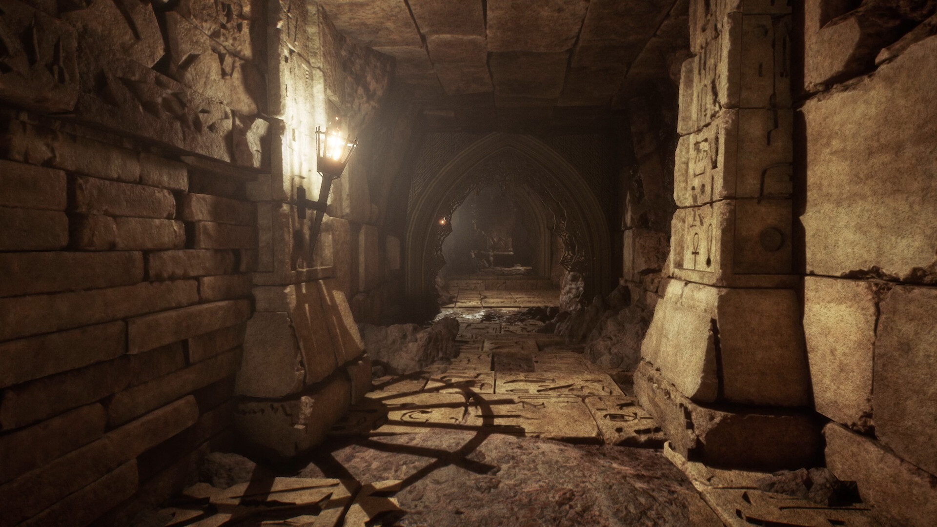 遊戲中的地形與環境充滿變化。