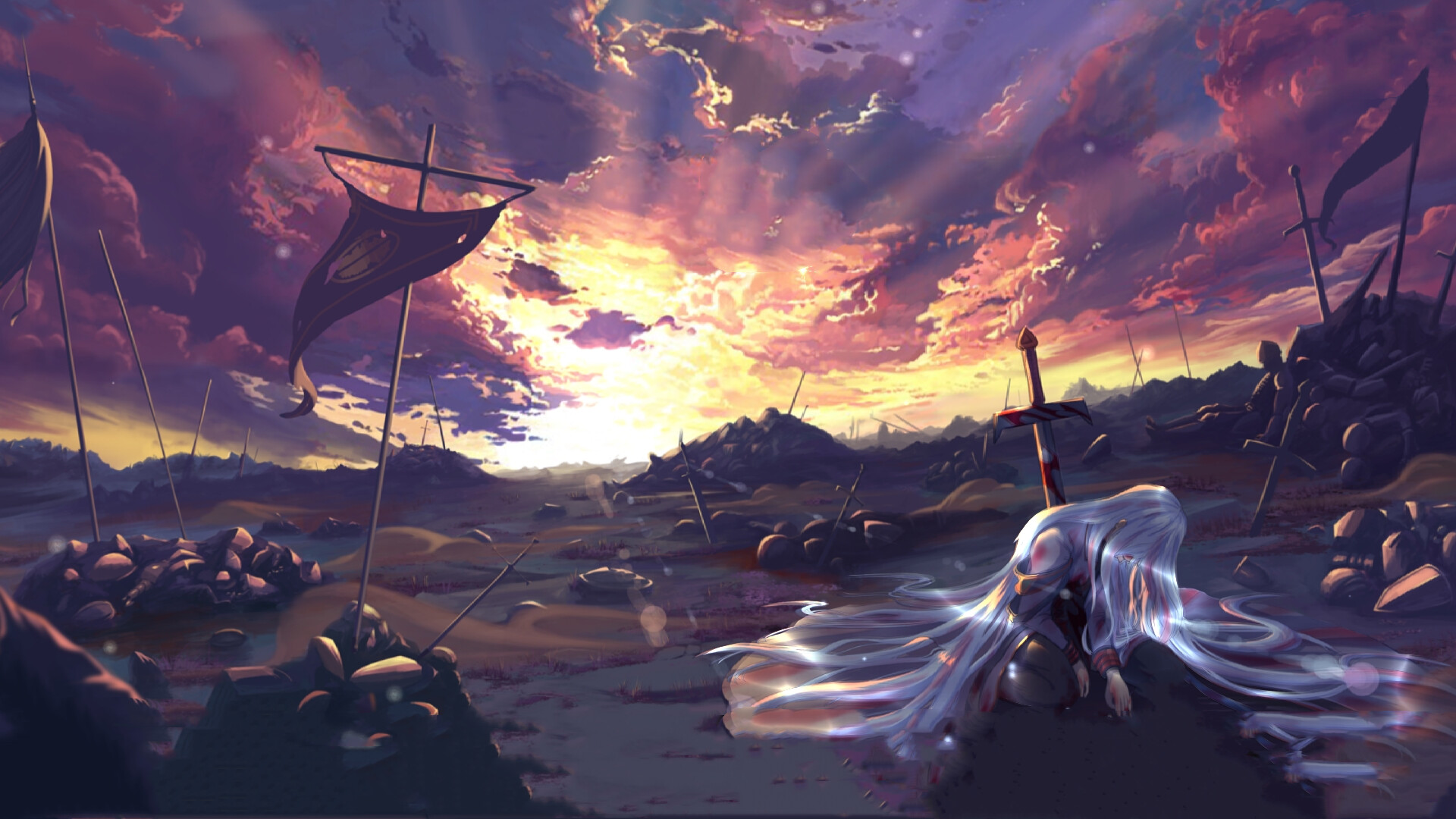 遊戲中的戰鬥場景展示了多樣的角色組合