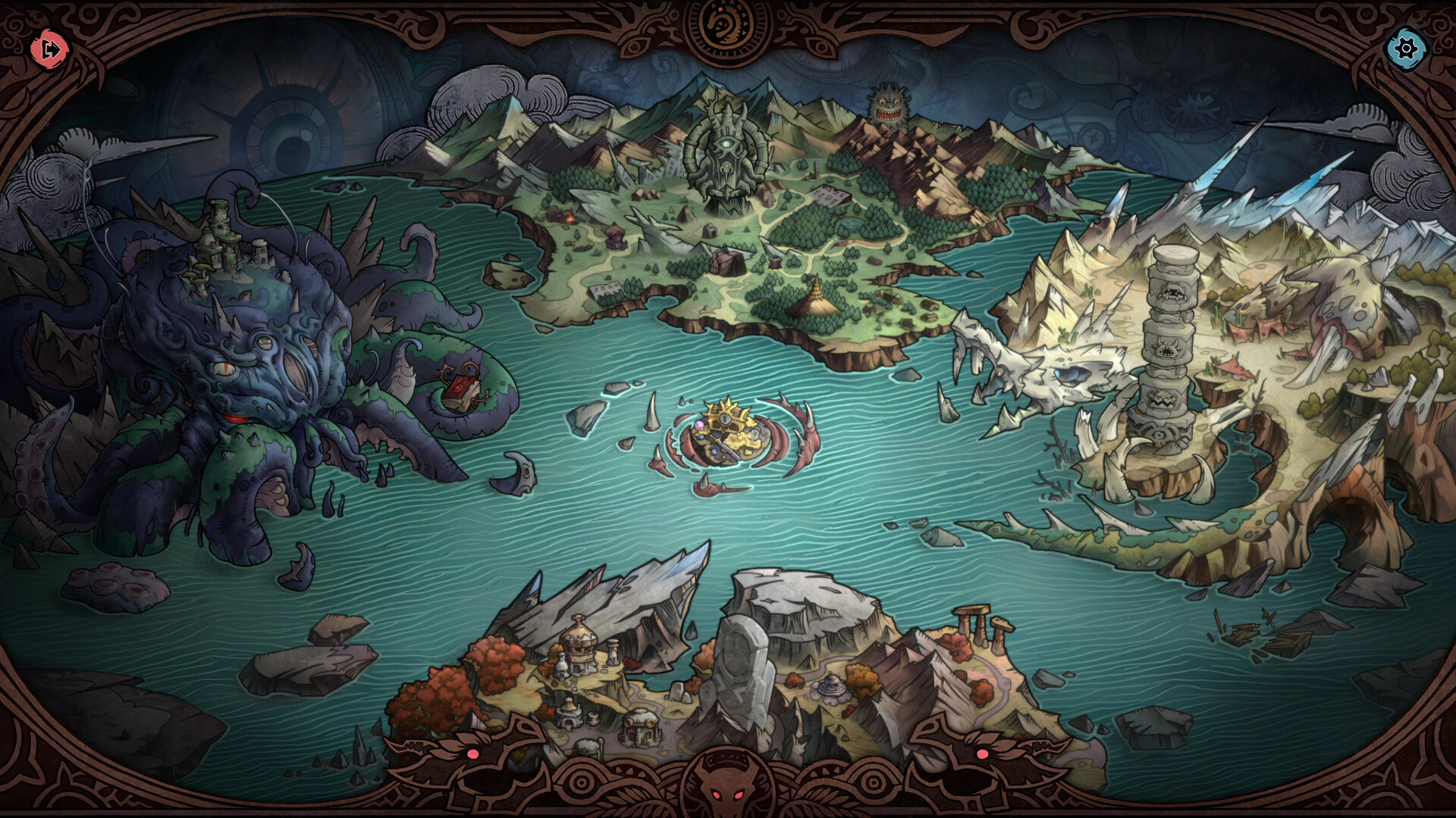 遊戲中的戰鬥場景