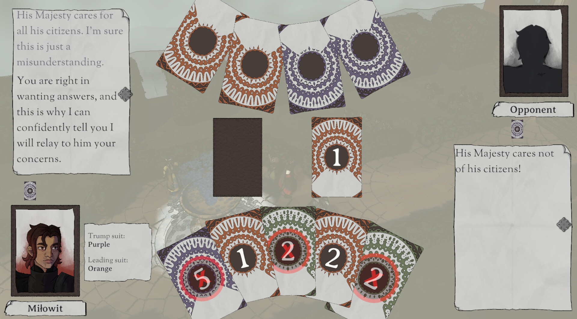 遊戲中的戰鬥畫面