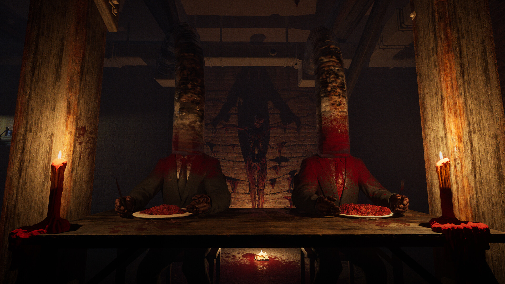 遊戲中充滿懸疑氣氛的車站場景