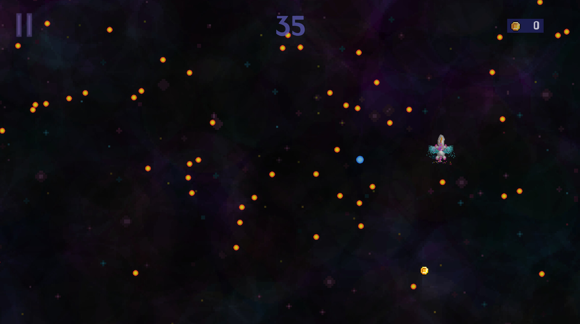 玩家需在密集的導彈雨中尋找生機